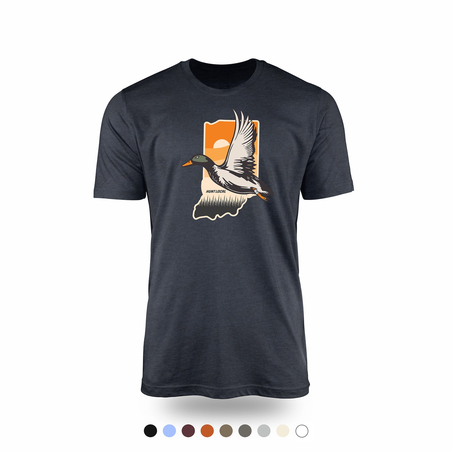 Indiana - Waterfowl Front Tee