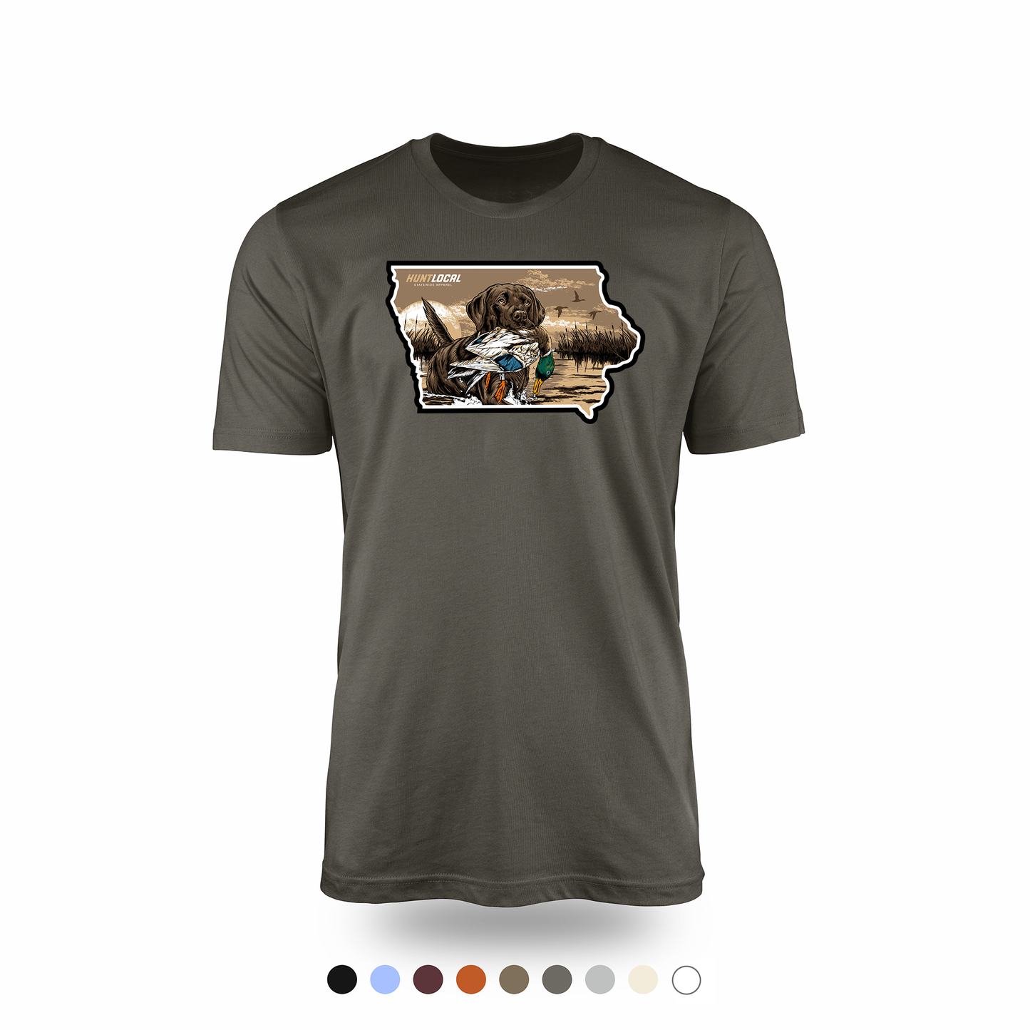 Iowa - Waterfowl Lab Tee