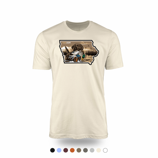 Iowa - Waterfowl Lab Tee