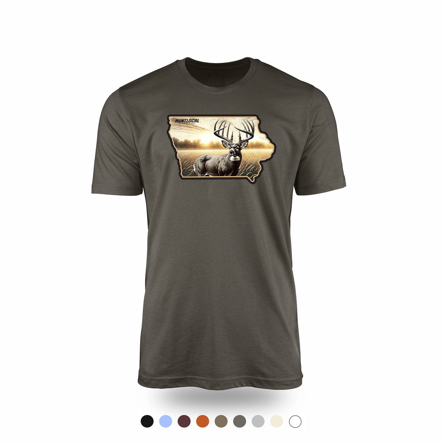 Iowa - Whitetail Buck Tee