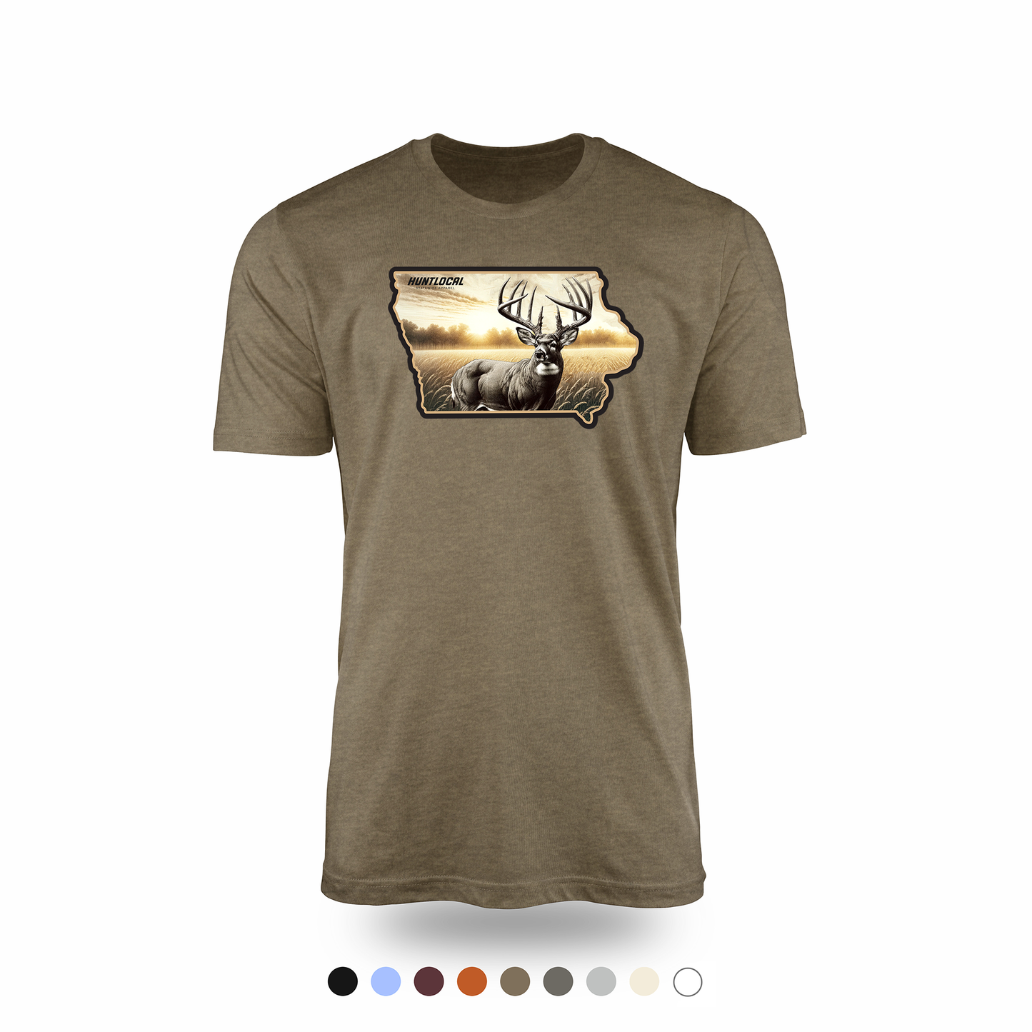 Iowa - Whitetail Buck Tee