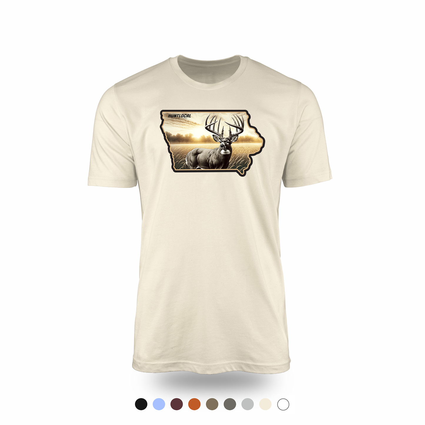 Iowa - Whitetail Buck Tee