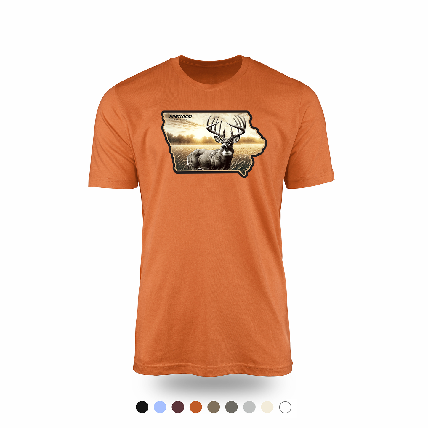 Iowa - Whitetail Buck Tee