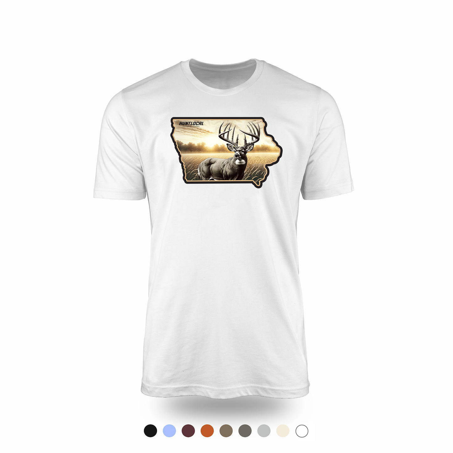 Iowa - Whitetail Buck Tee