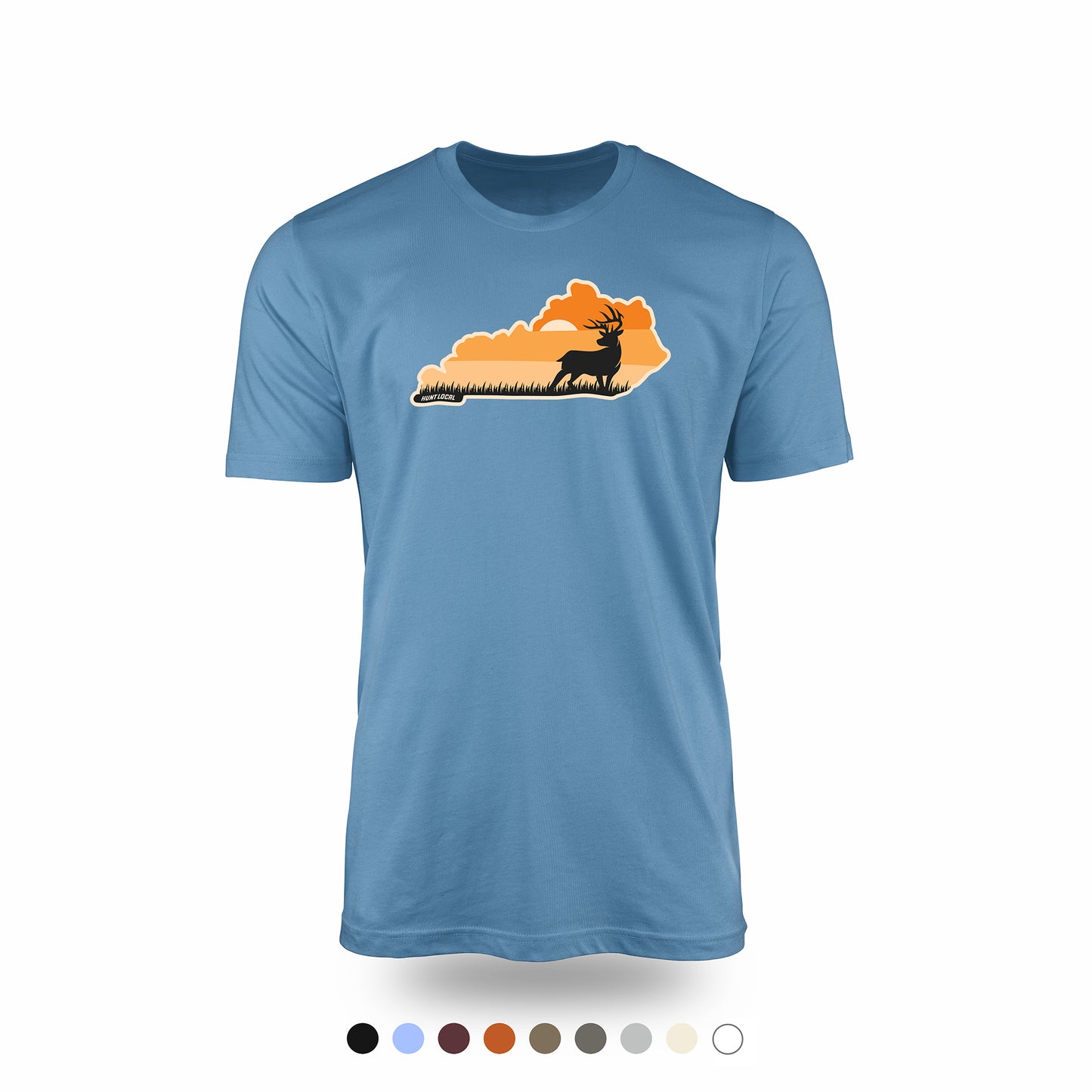 Kentucky - Sunset Buck Front Tee