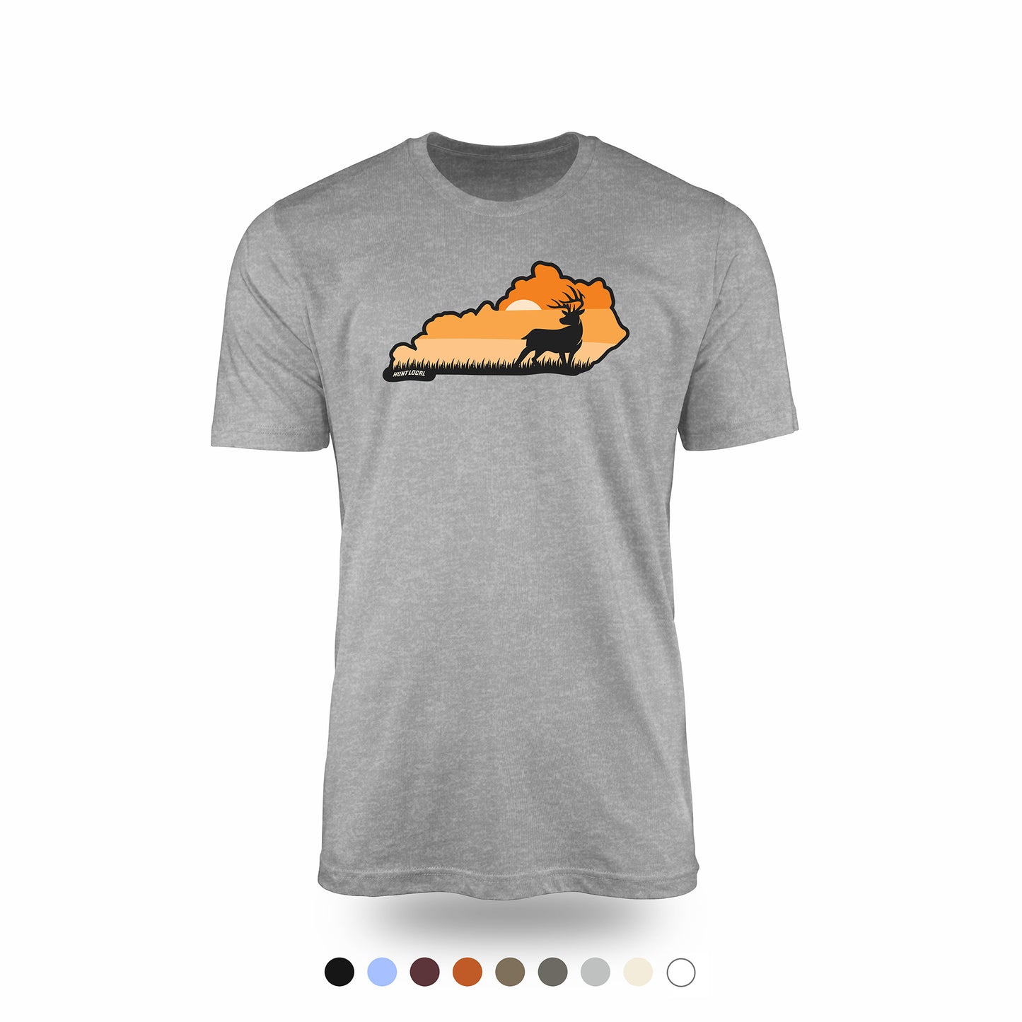 Kentucky - Sunset Buck Front Tee