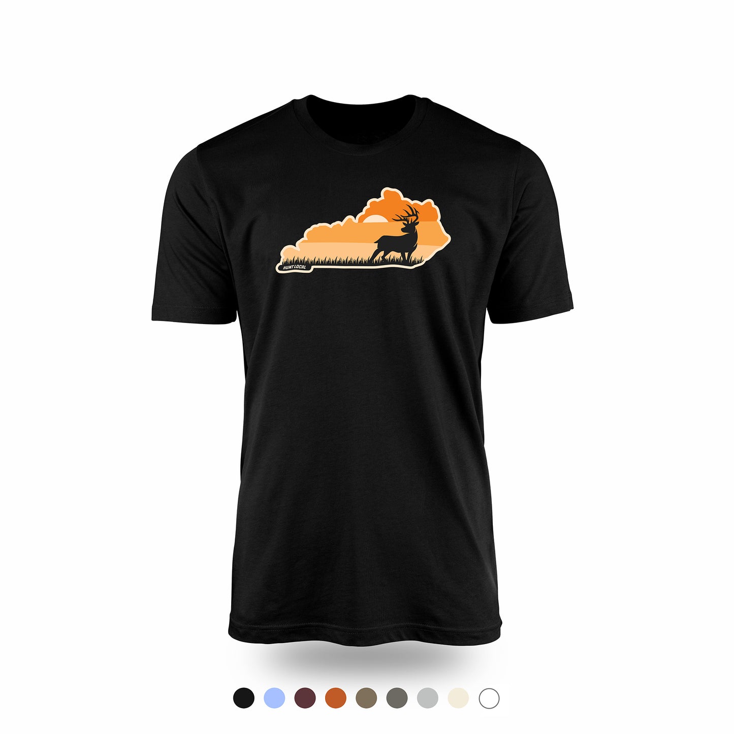 Kentucky - Sunset Buck Front Tee