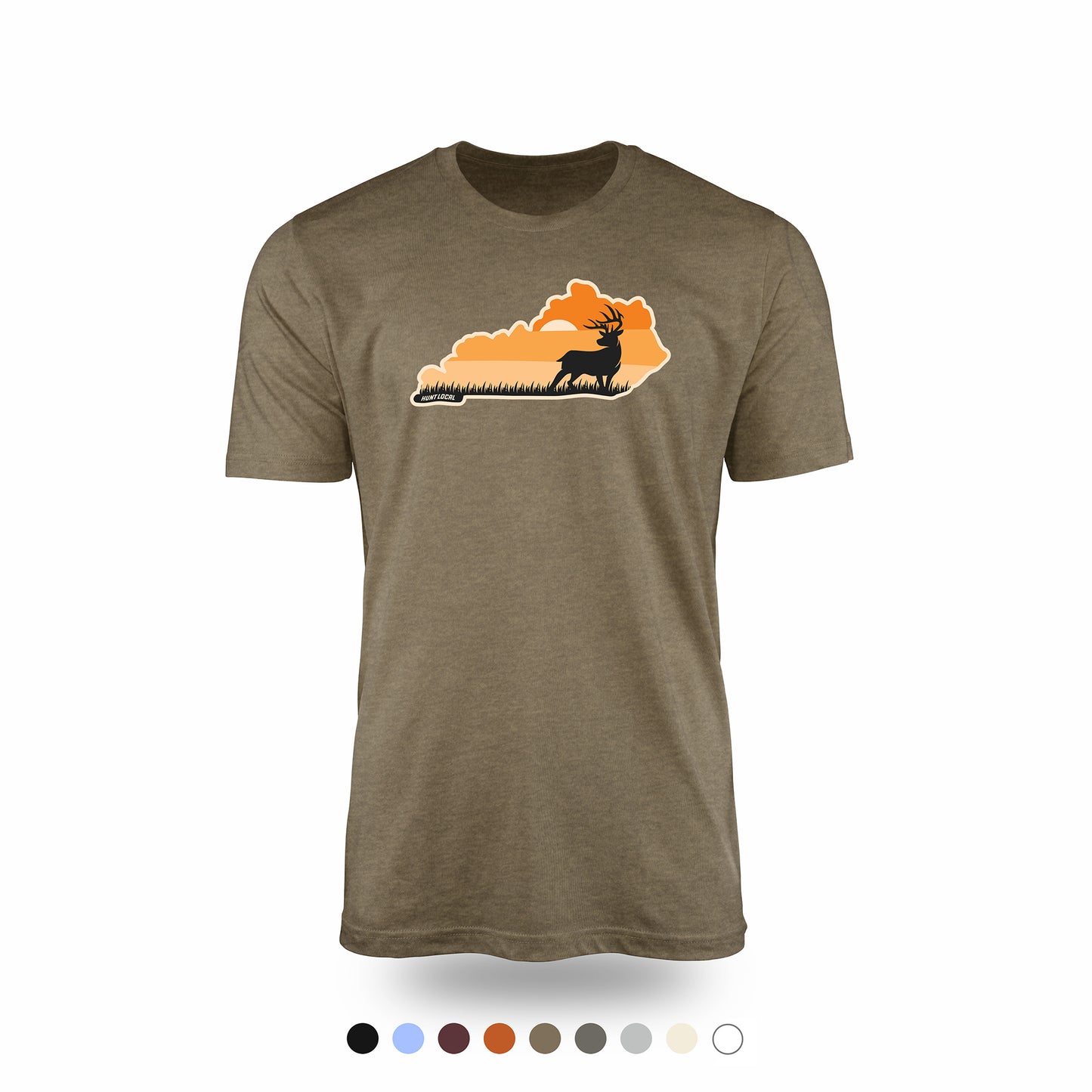 Kentucky - Sunset Buck Front Tee