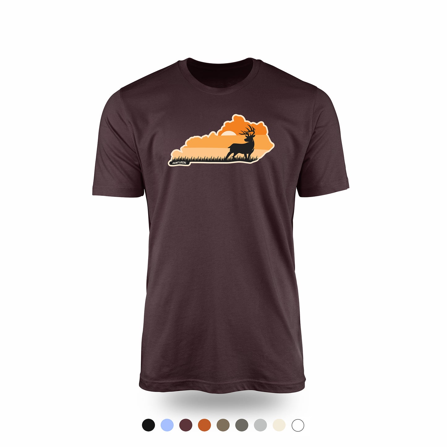 Kentucky - Sunset Buck Front Tee