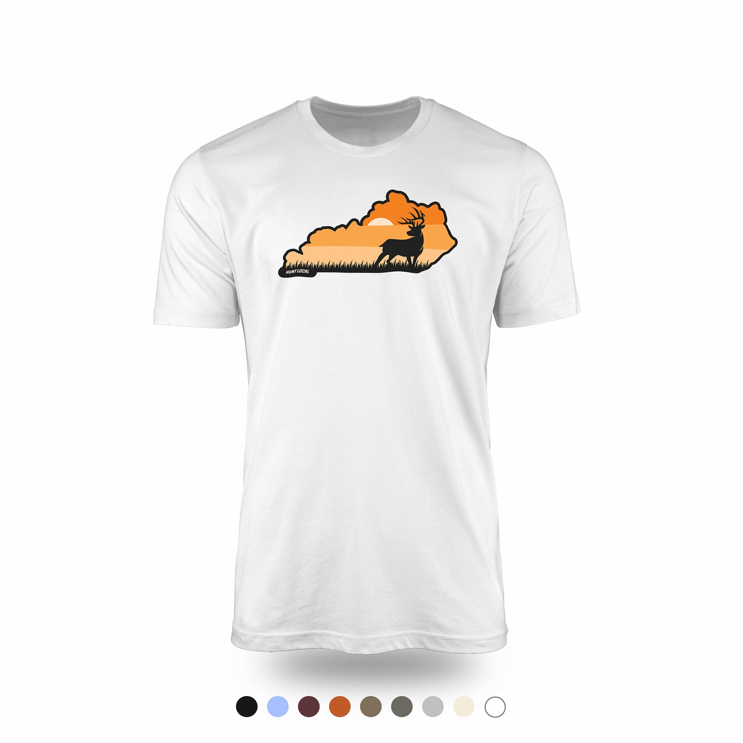 Kentucky - Sunset Buck Front Tee