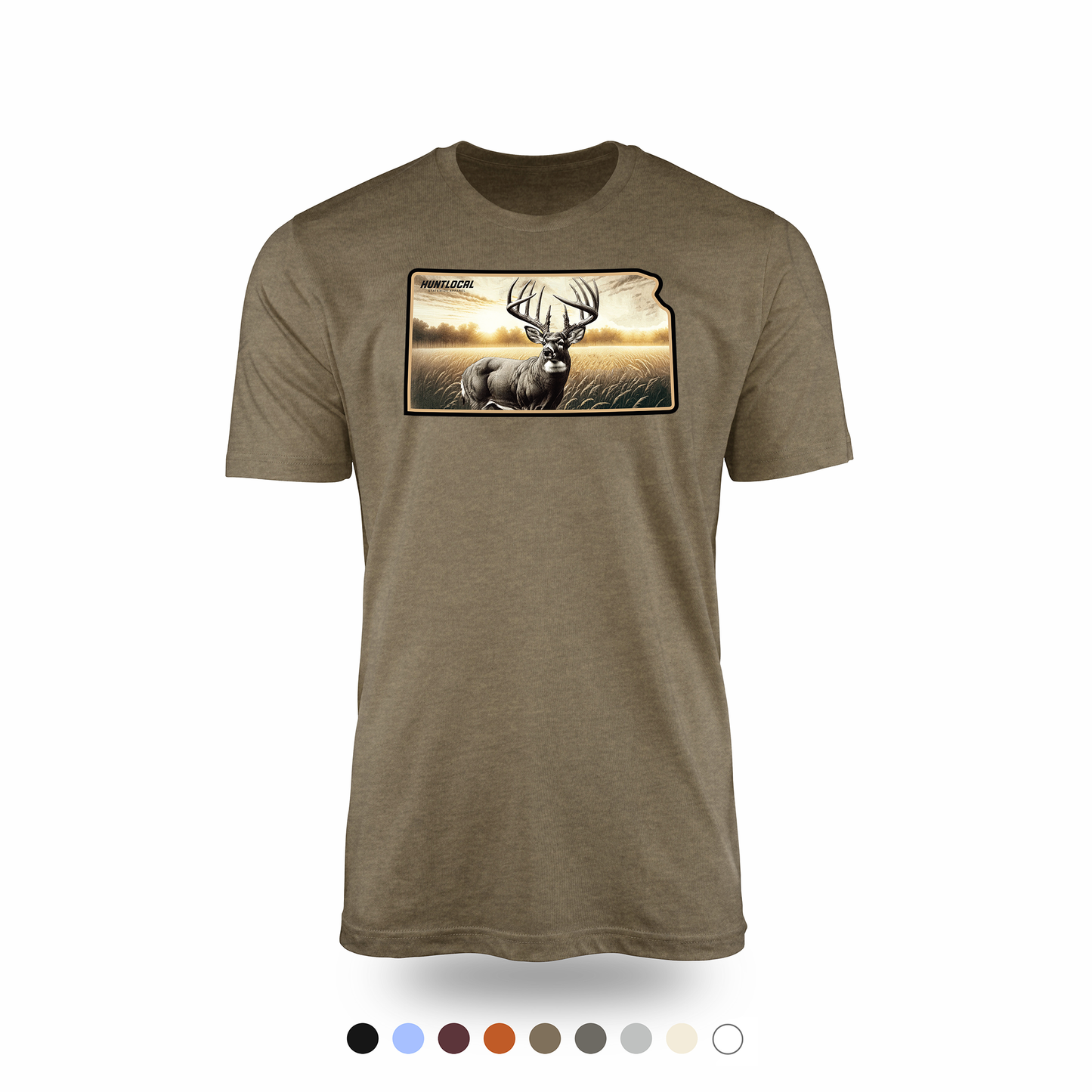 Kansas - Whitetail Buck Tee