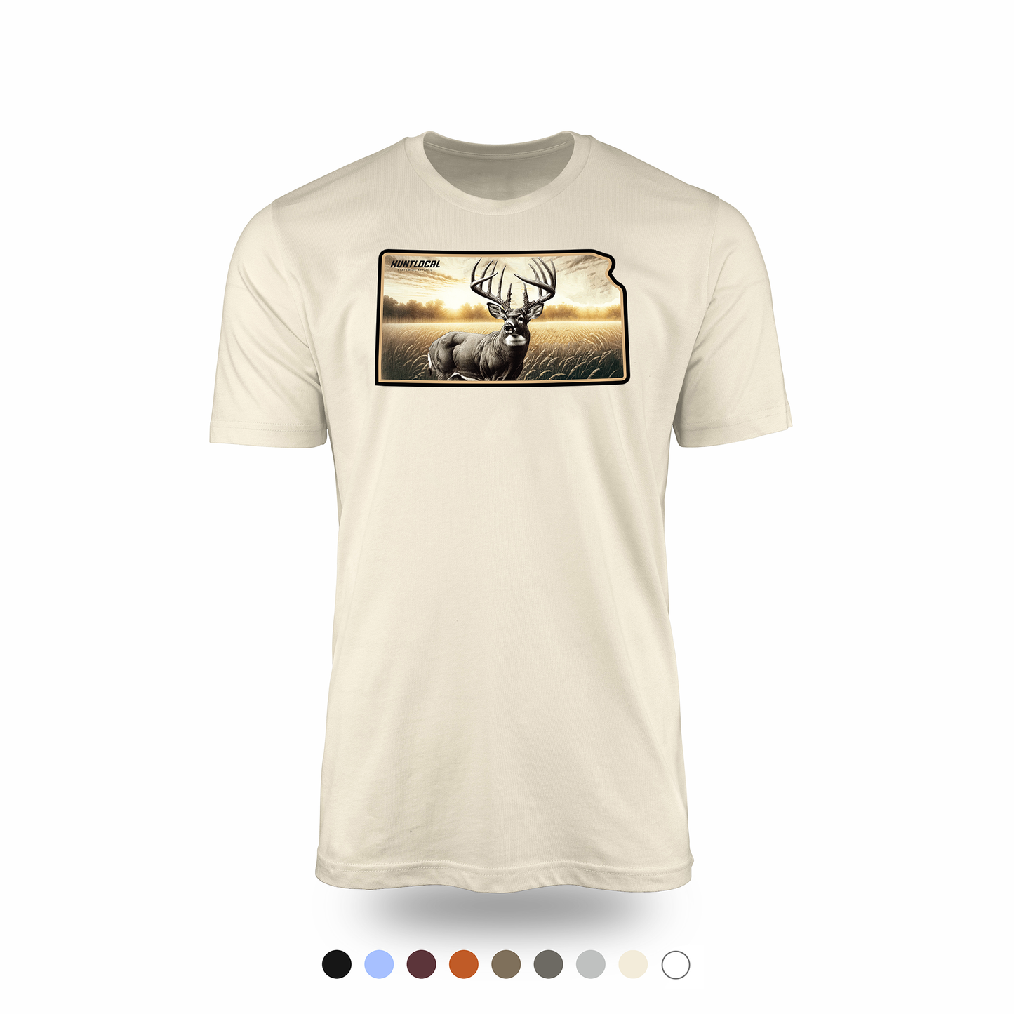 Kansas - Whitetail Buck Tee