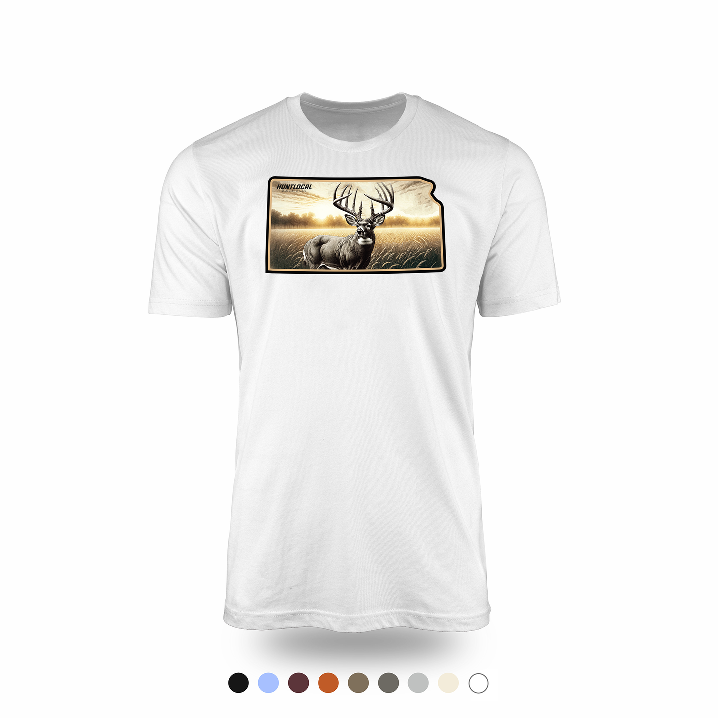 Kansas - Whitetail Buck Tee