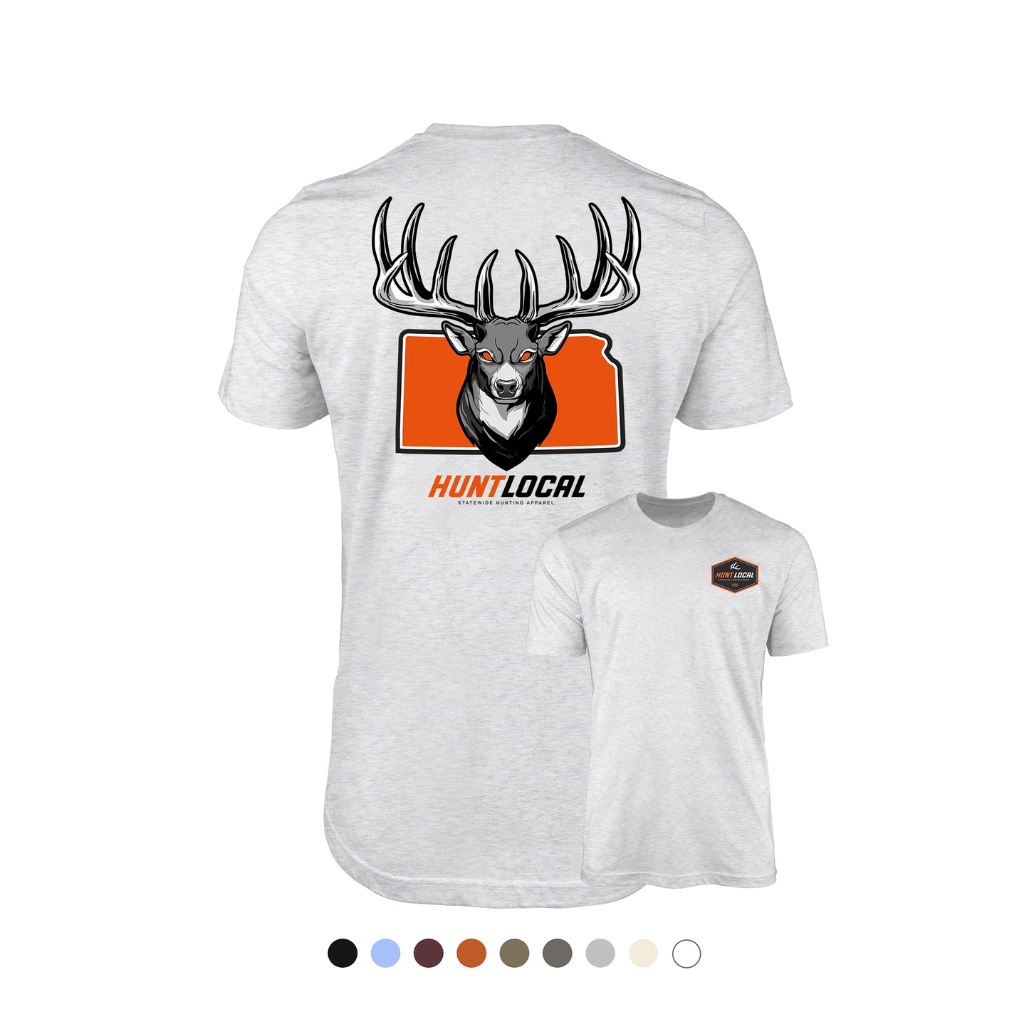 Kansas - Alpha Buck Tee