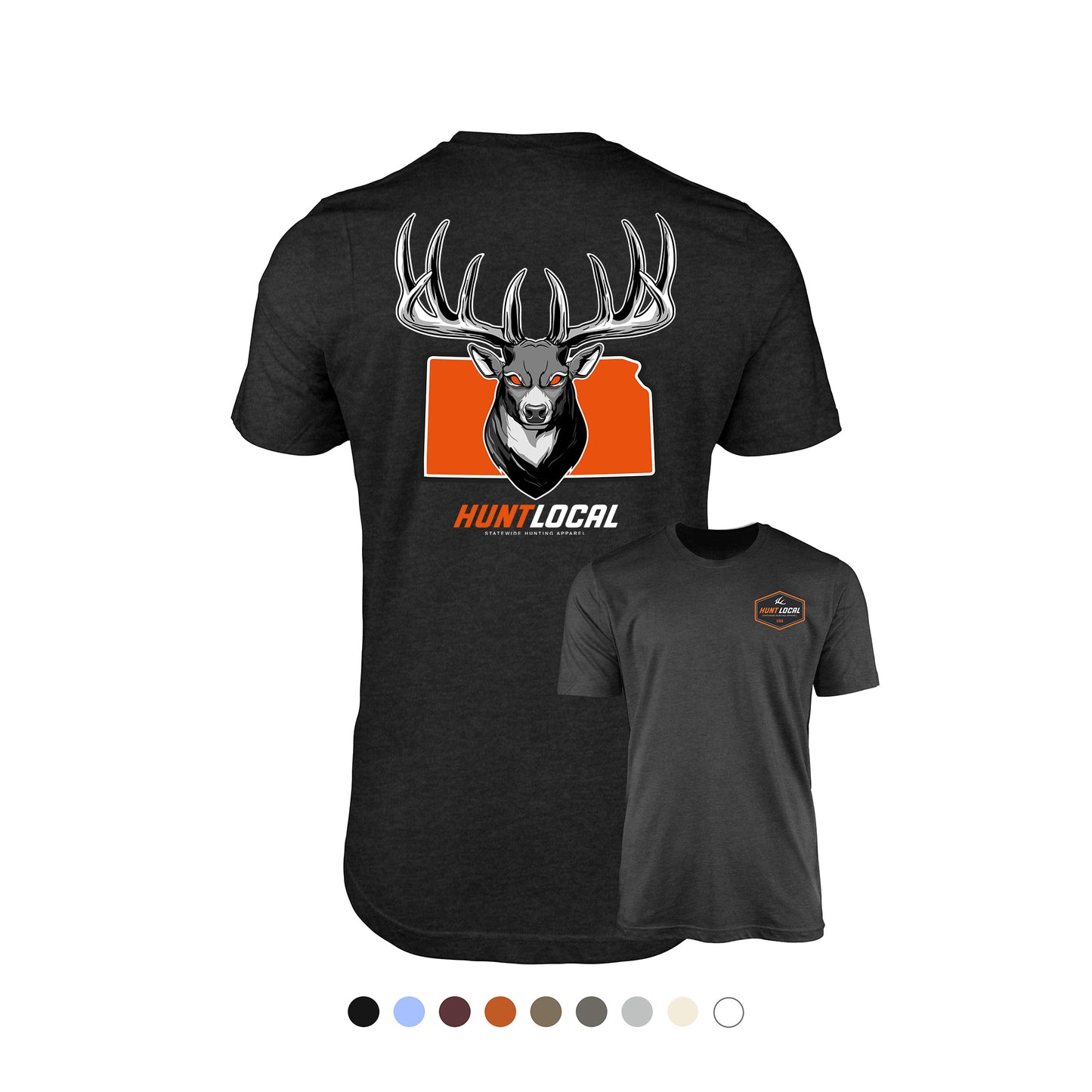 Kansas - Alpha Buck Tee