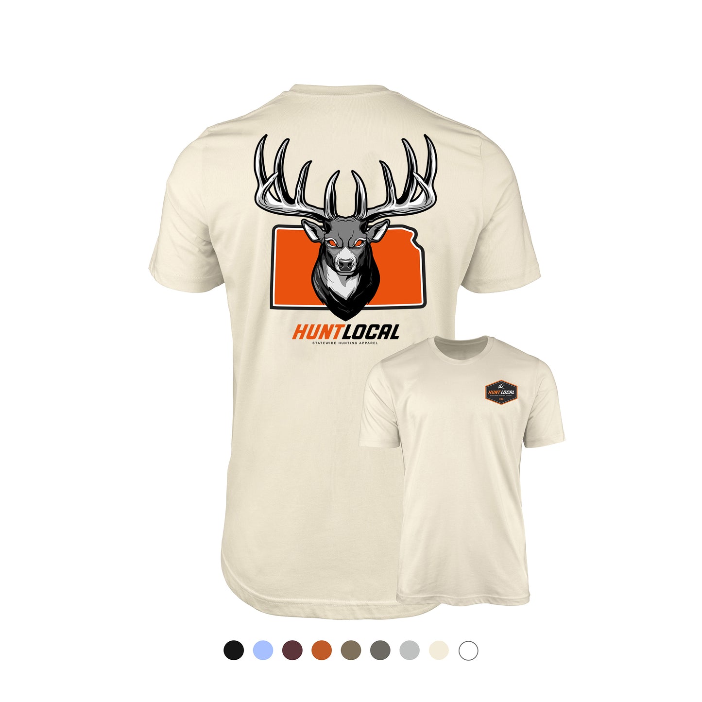 Kansas - Alpha Buck Tee