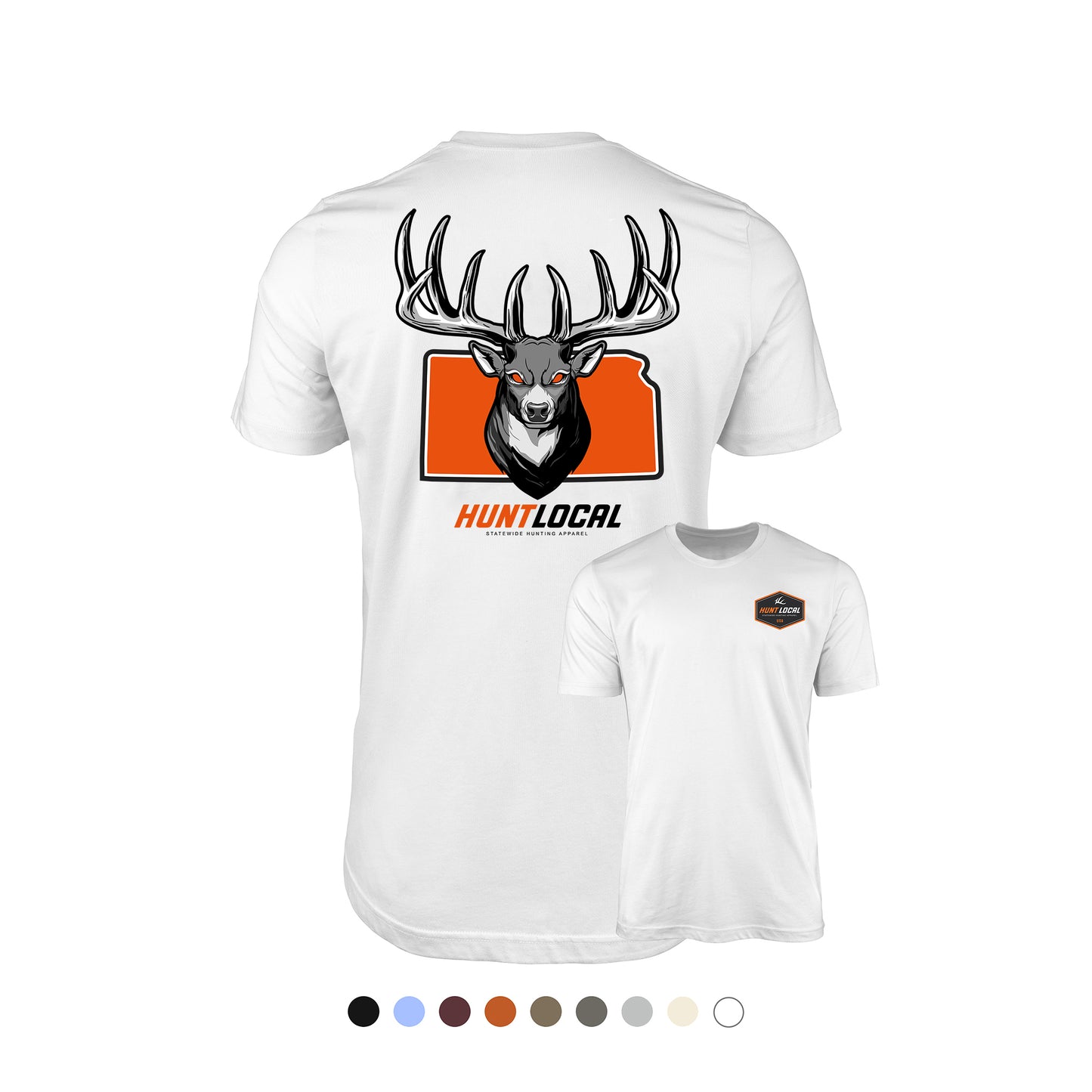 Kansas - Alpha Buck Tee