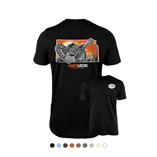 Kansas - Sunrise Turkey Tee