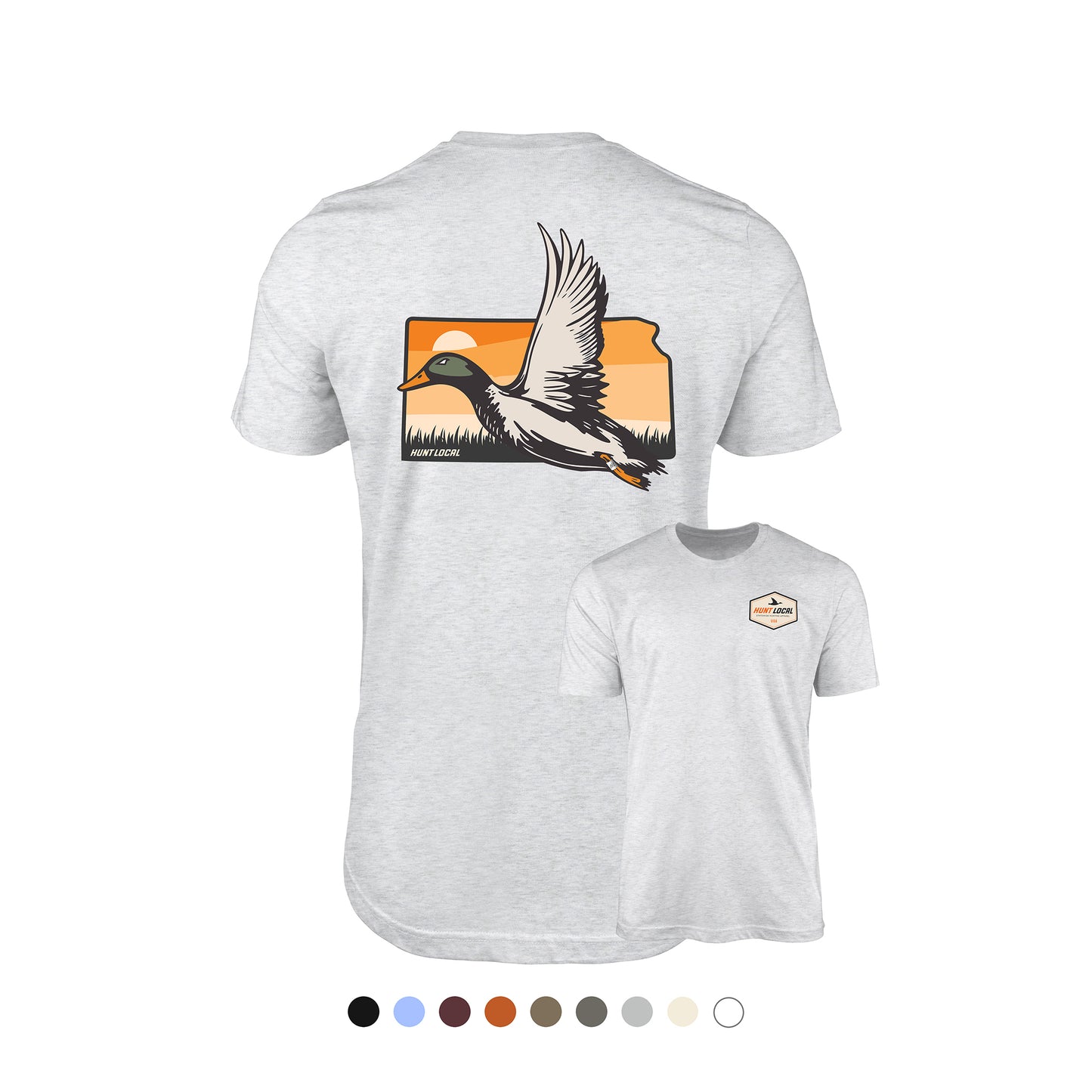 Kansas - Hunt Local Waterfowl Tee