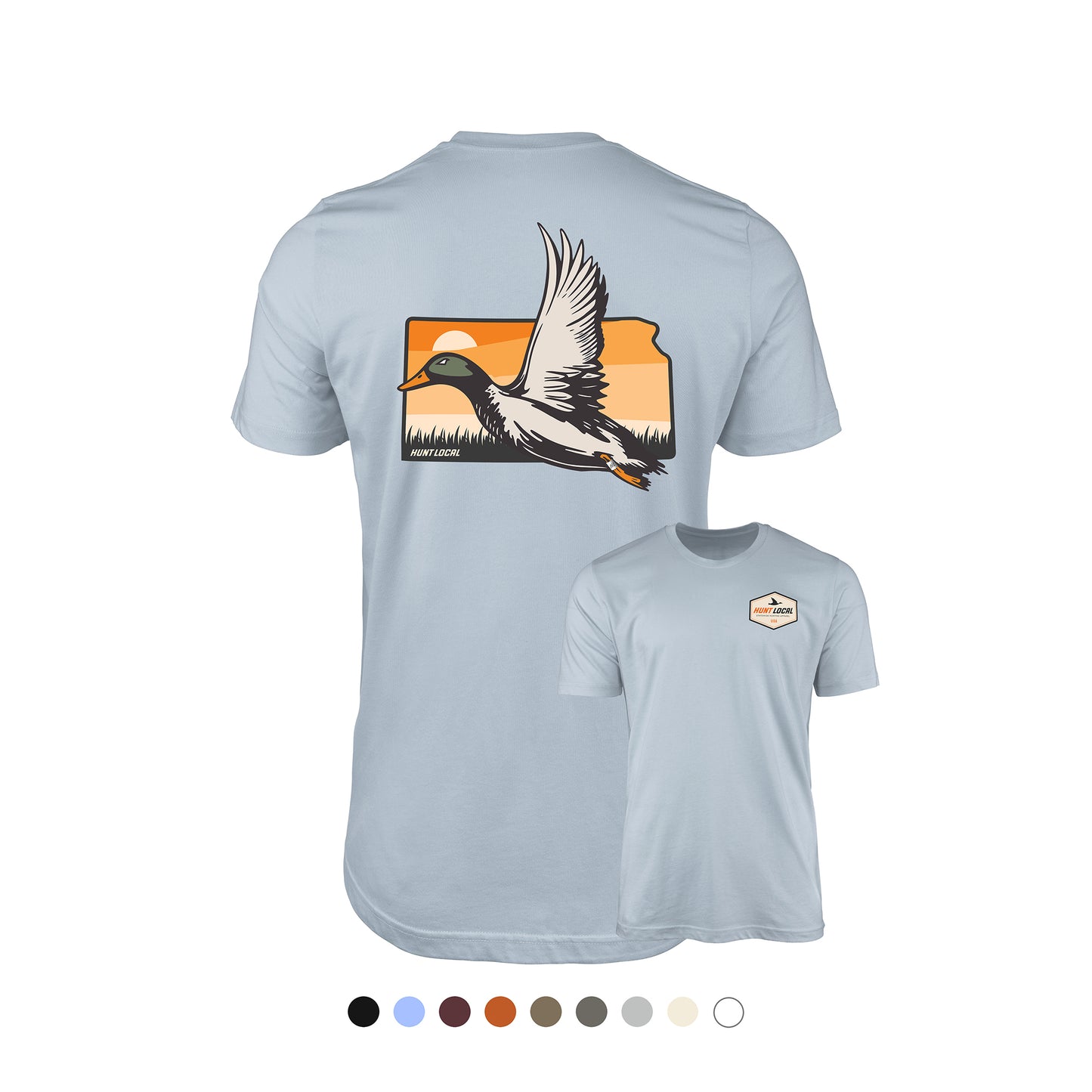 Kansas - Hunt Local Waterfowl Tee