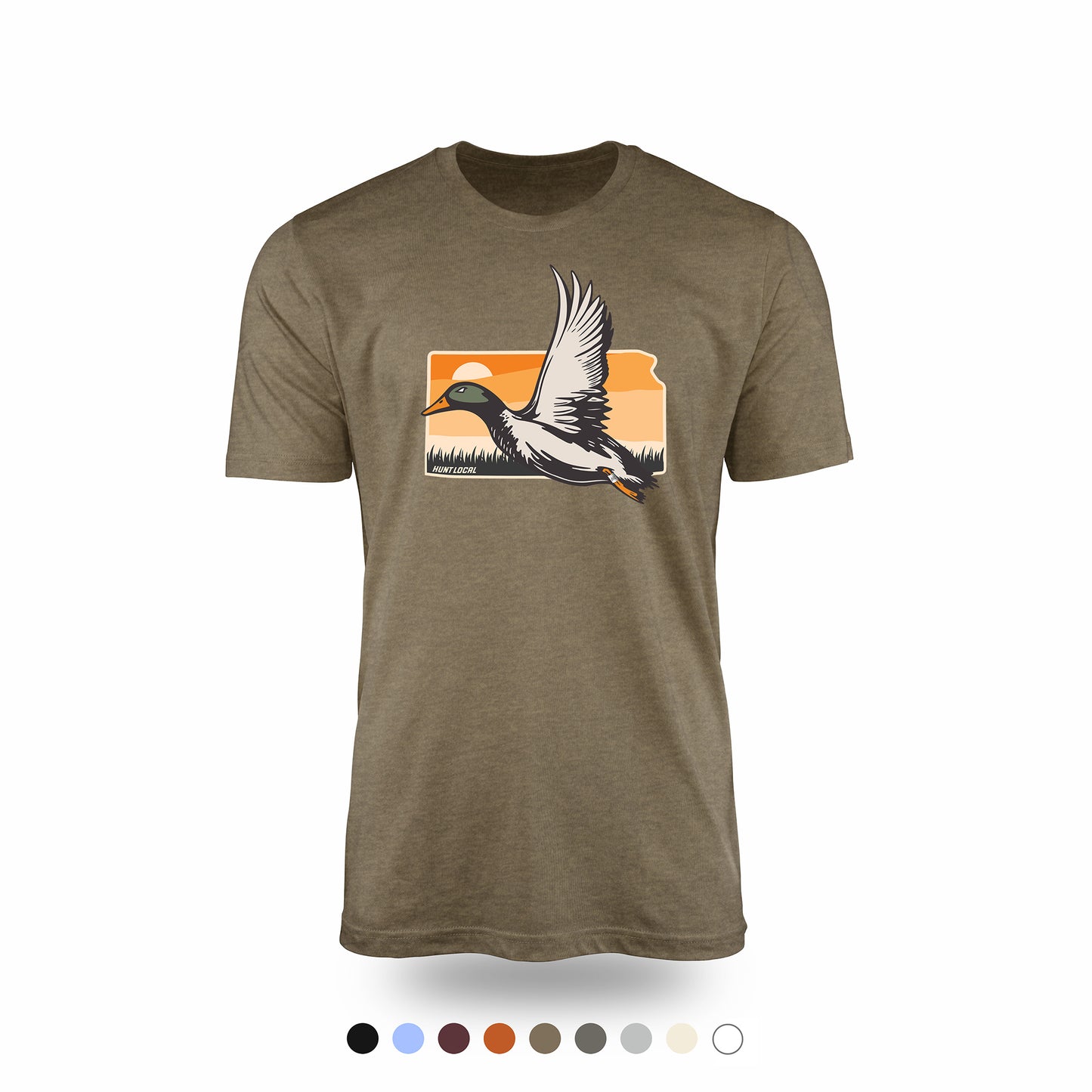 Kansas - Waterfowl Front Tee