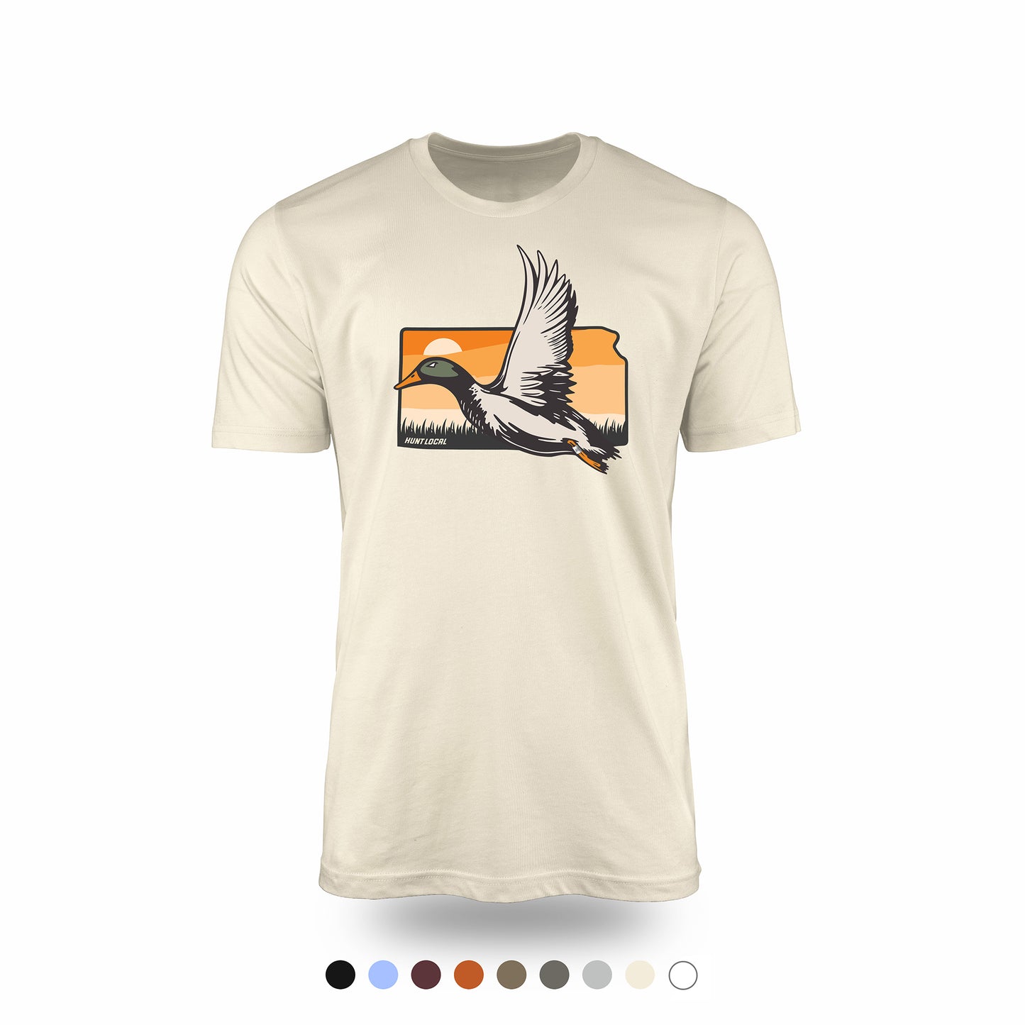 Kansas - Waterfowl Front Tee