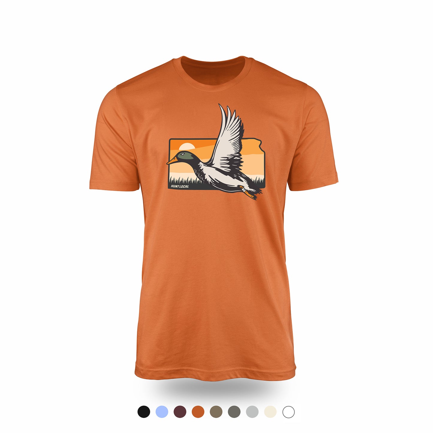 Kansas - Waterfowl Front Tee