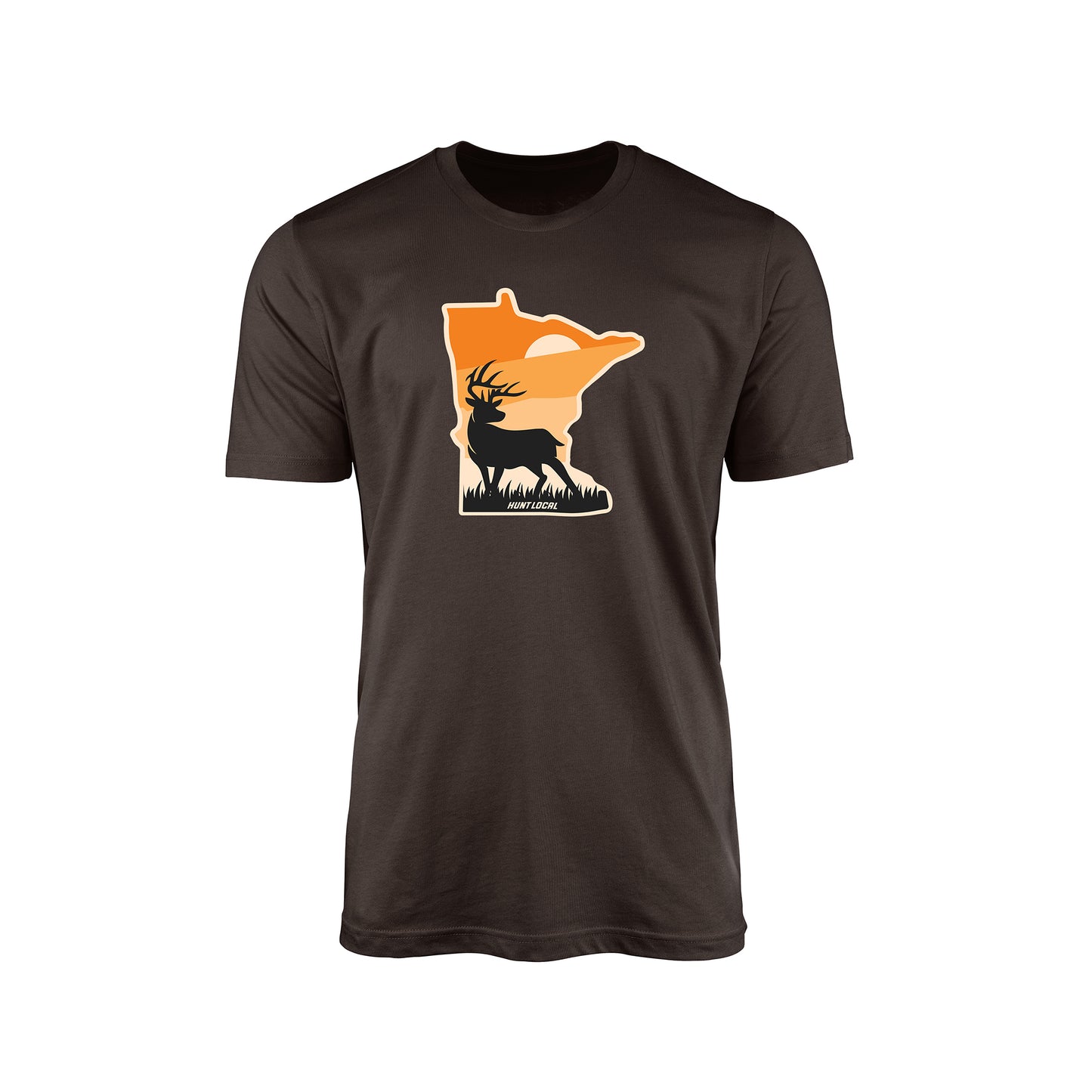 Minnesota - Sunset Buck Front Tee