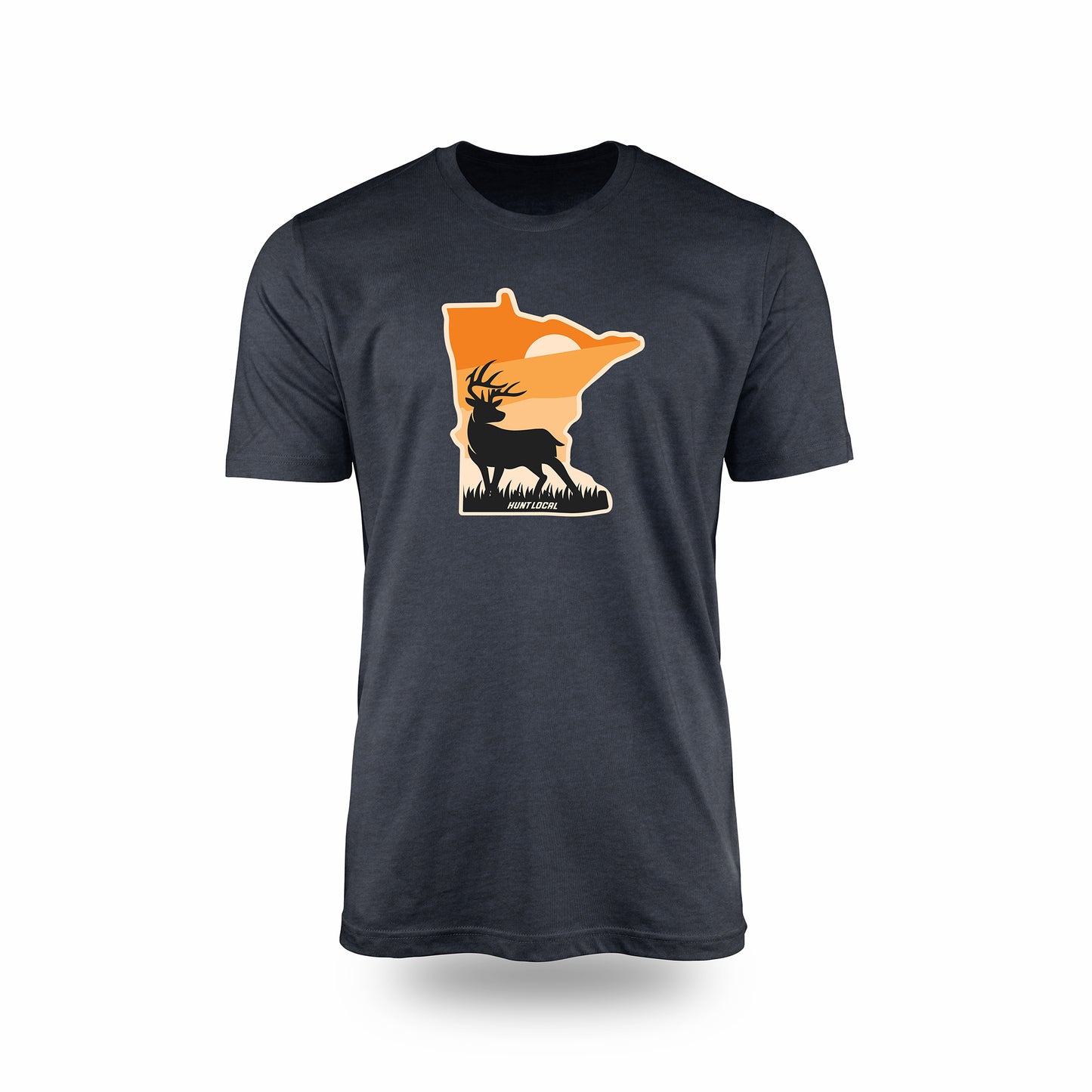 Minnesota - Sunset Buck Front Tee