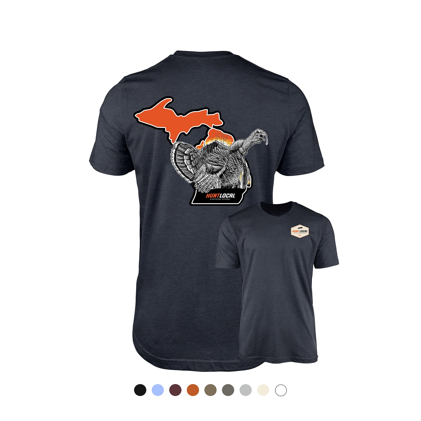 Michigan - Sunrise Turkey Tee