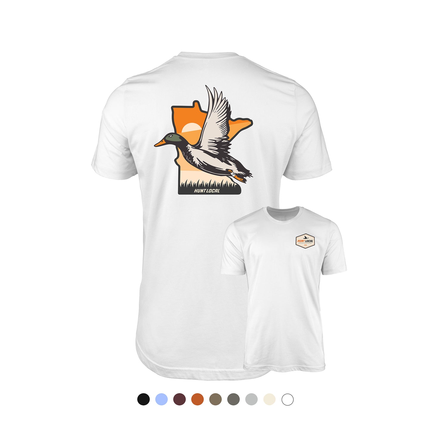 Minnesota - Hunt Local Waterfowl Tee