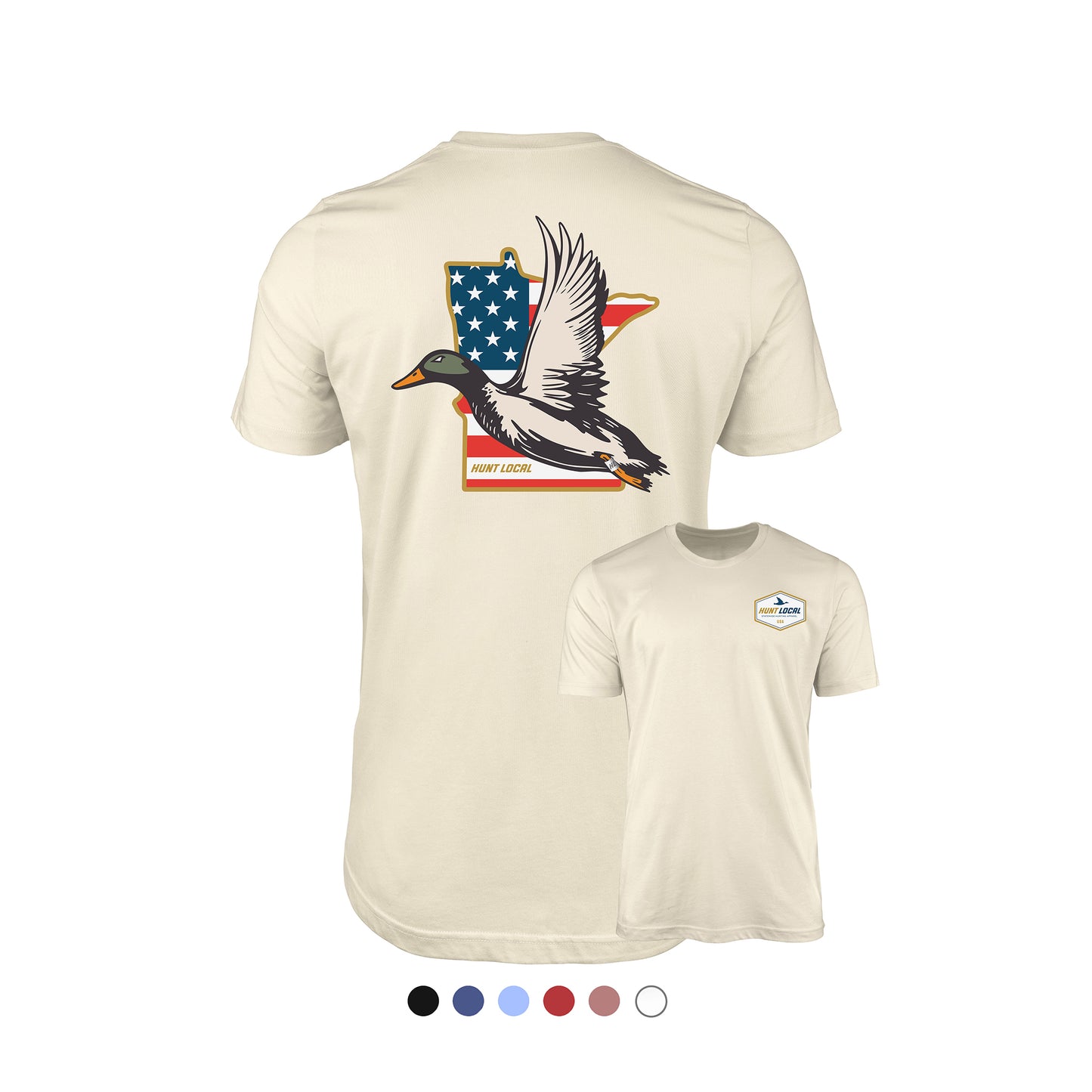 Minnesota - USA Waterfowl Back Tee