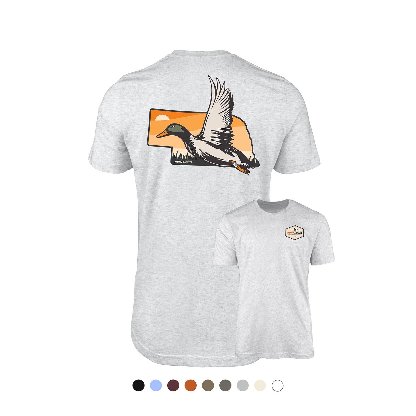 Nebraska - Hunt Local Waterfowl Tee