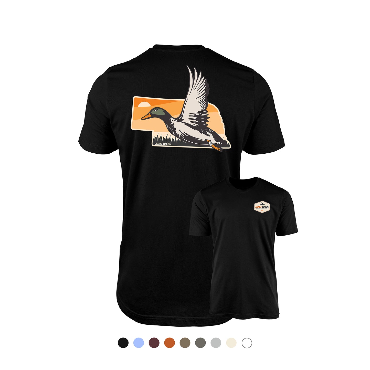 Nebraska - Hunt Local Waterfowl Tee