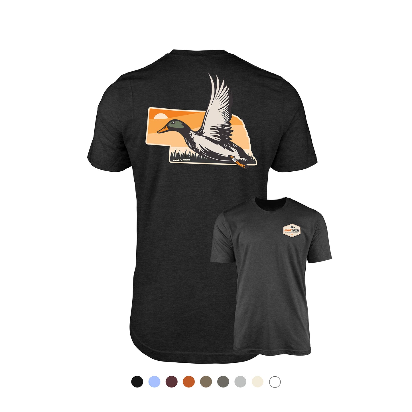 Nebraska - Hunt Local Waterfowl Tee