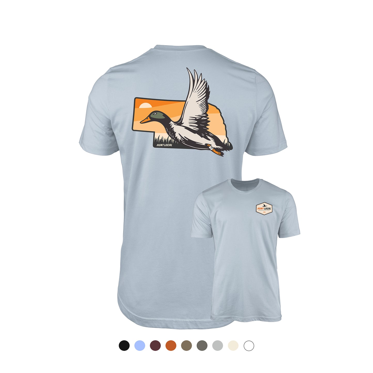 Nebraska - Hunt Local Waterfowl Tee