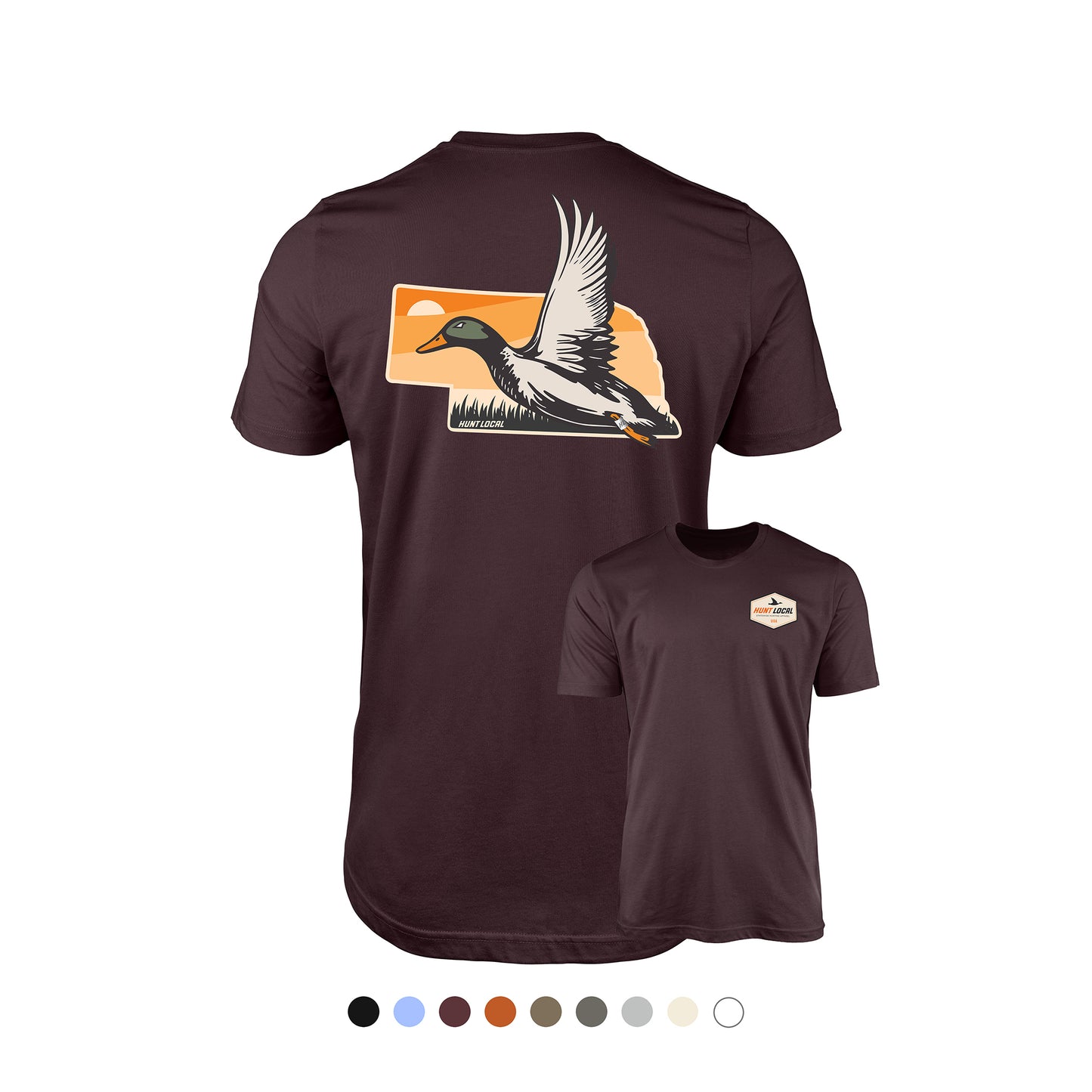 Nebraska - Hunt Local Waterfowl Tee