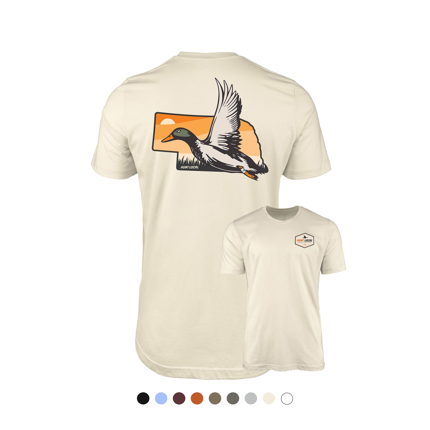 Nebraska - Hunt Local Waterfowl Tee