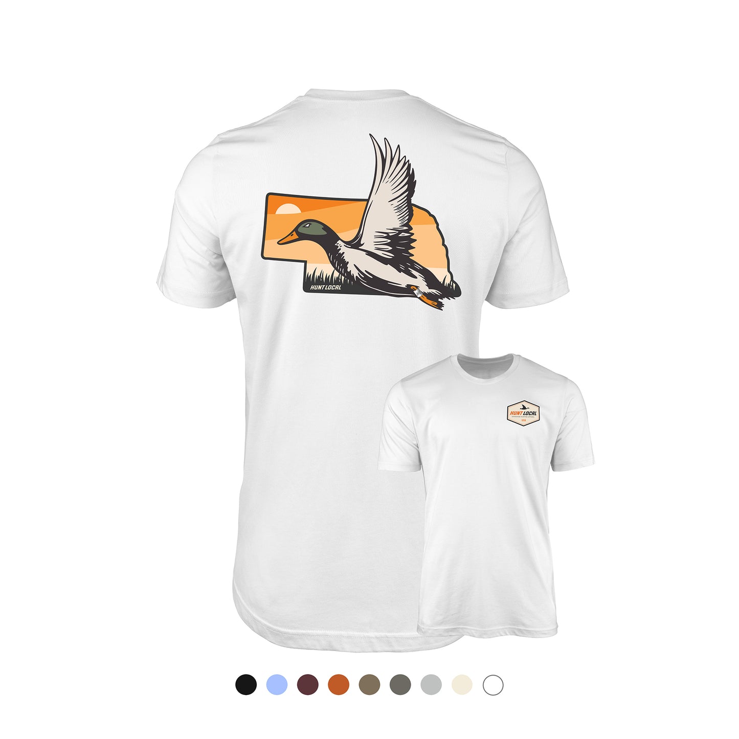 Nebraska - Hunt Local Waterfowl Tee