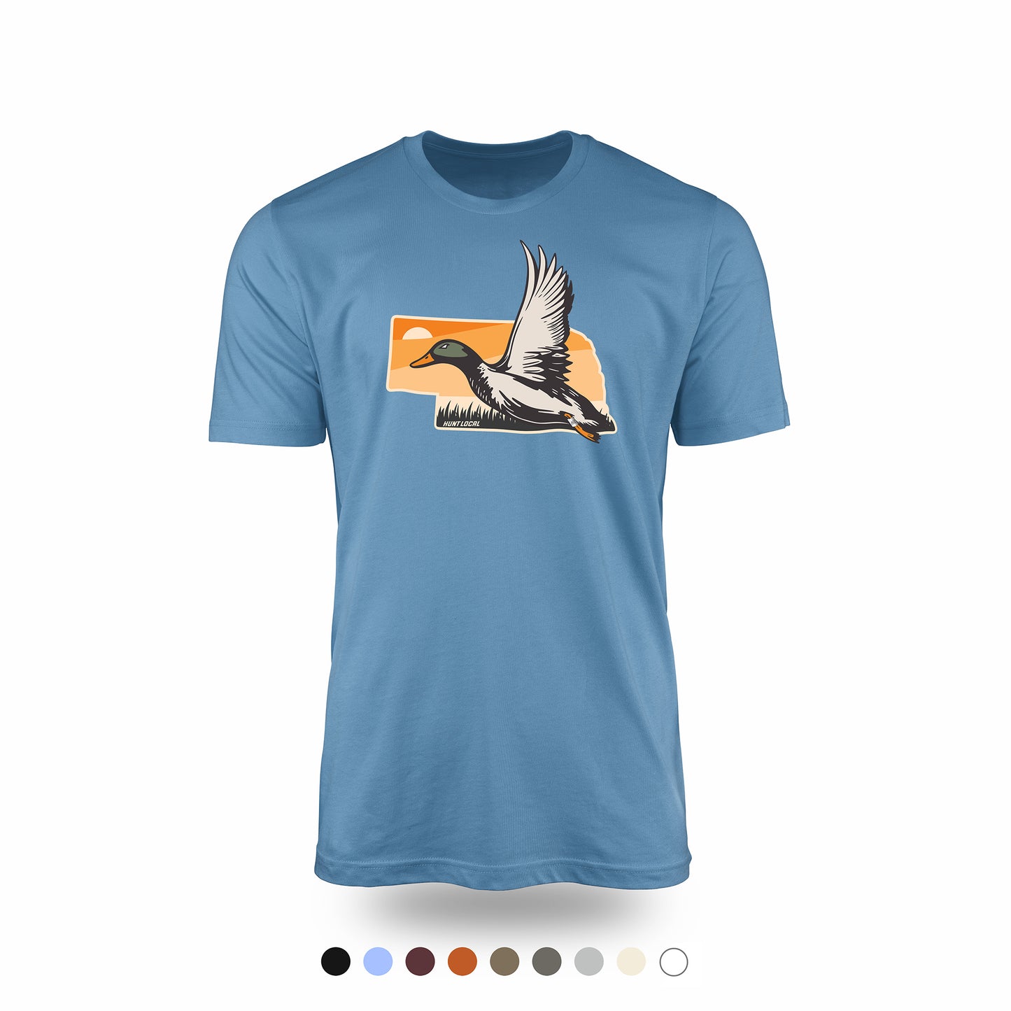 Nebraska - Waterfowl Front Tee