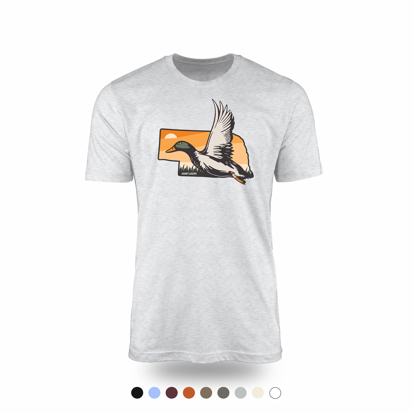 Nebraska - Waterfowl Front Tee