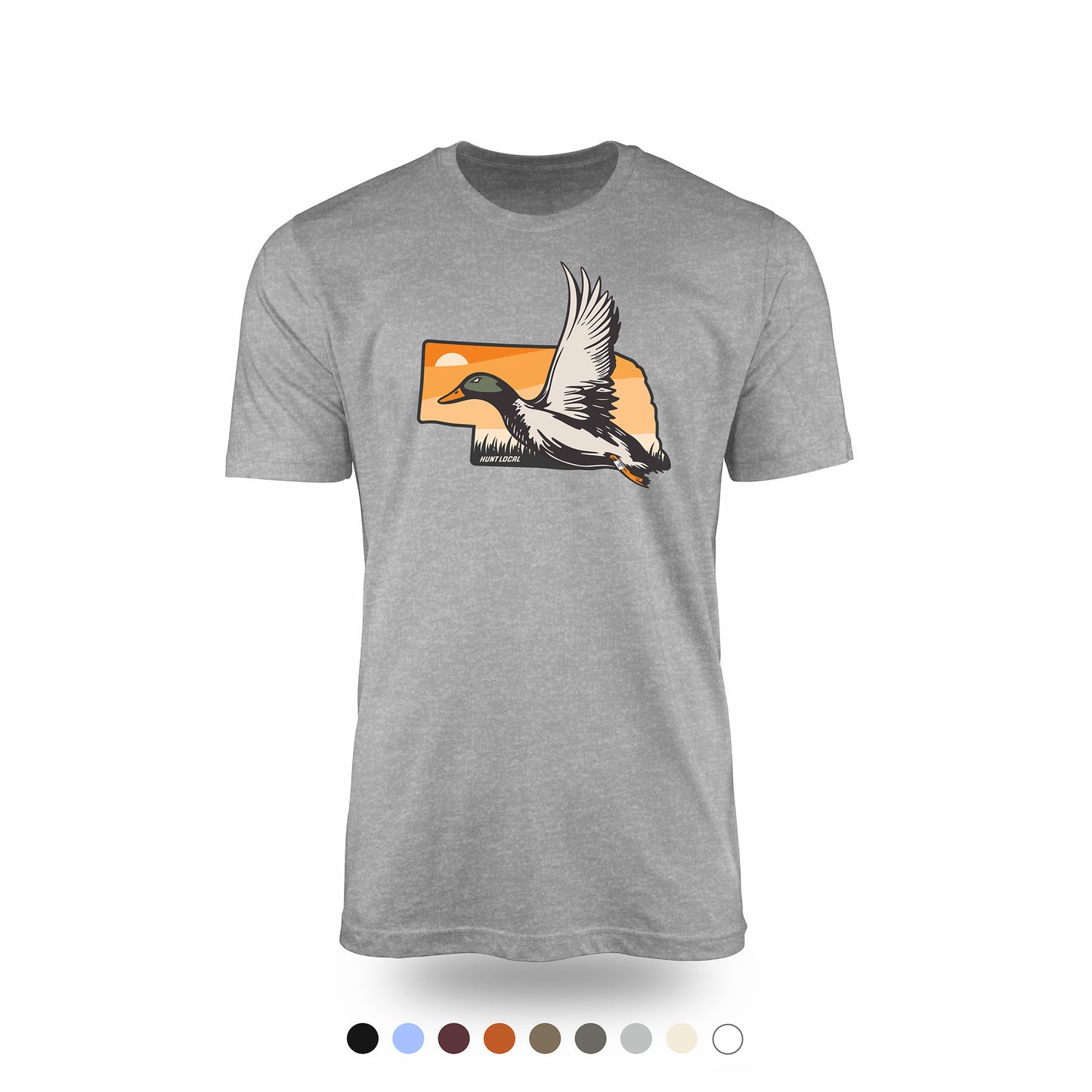 Nebraska - Waterfowl Front Tee