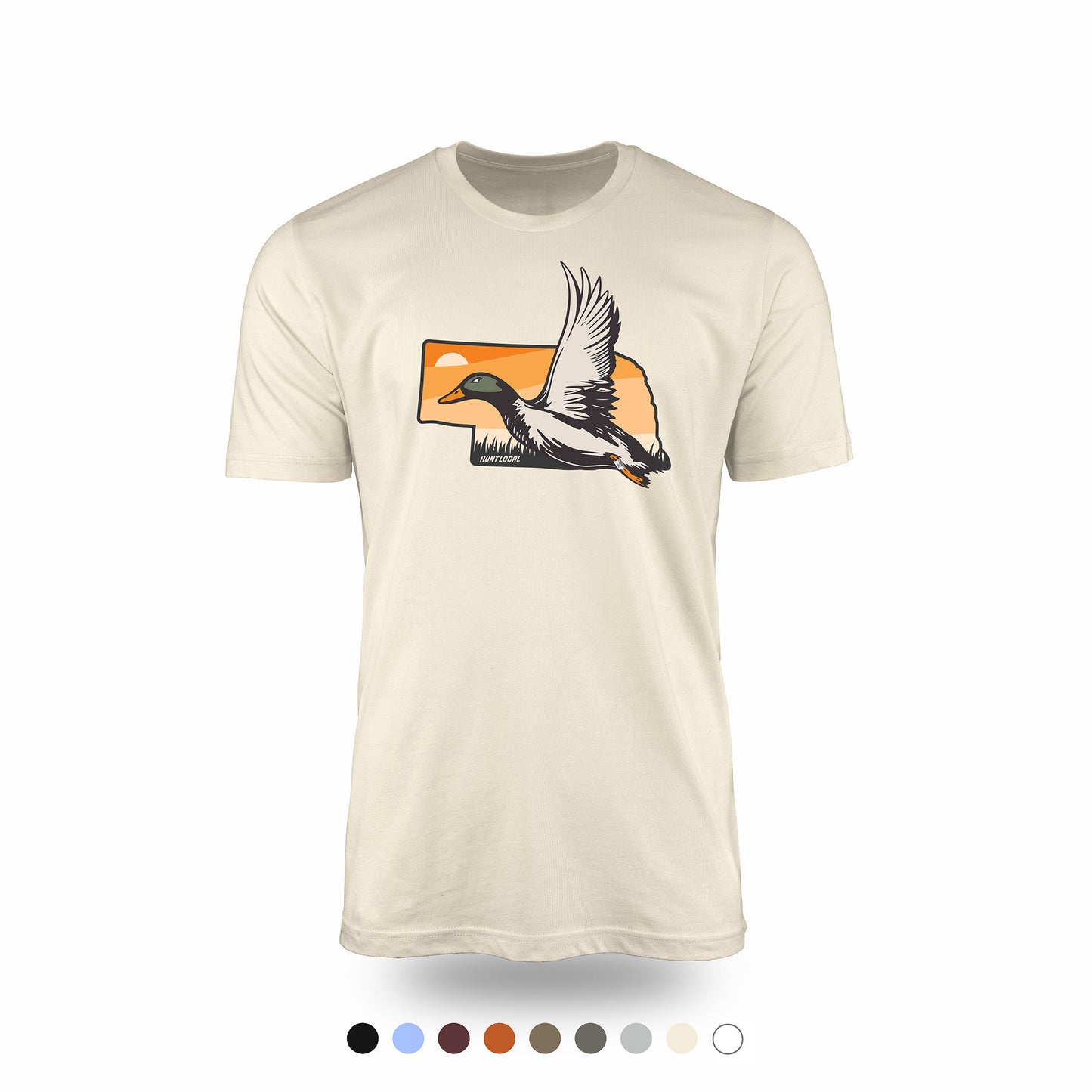 Nebraska - Waterfowl Front Tee