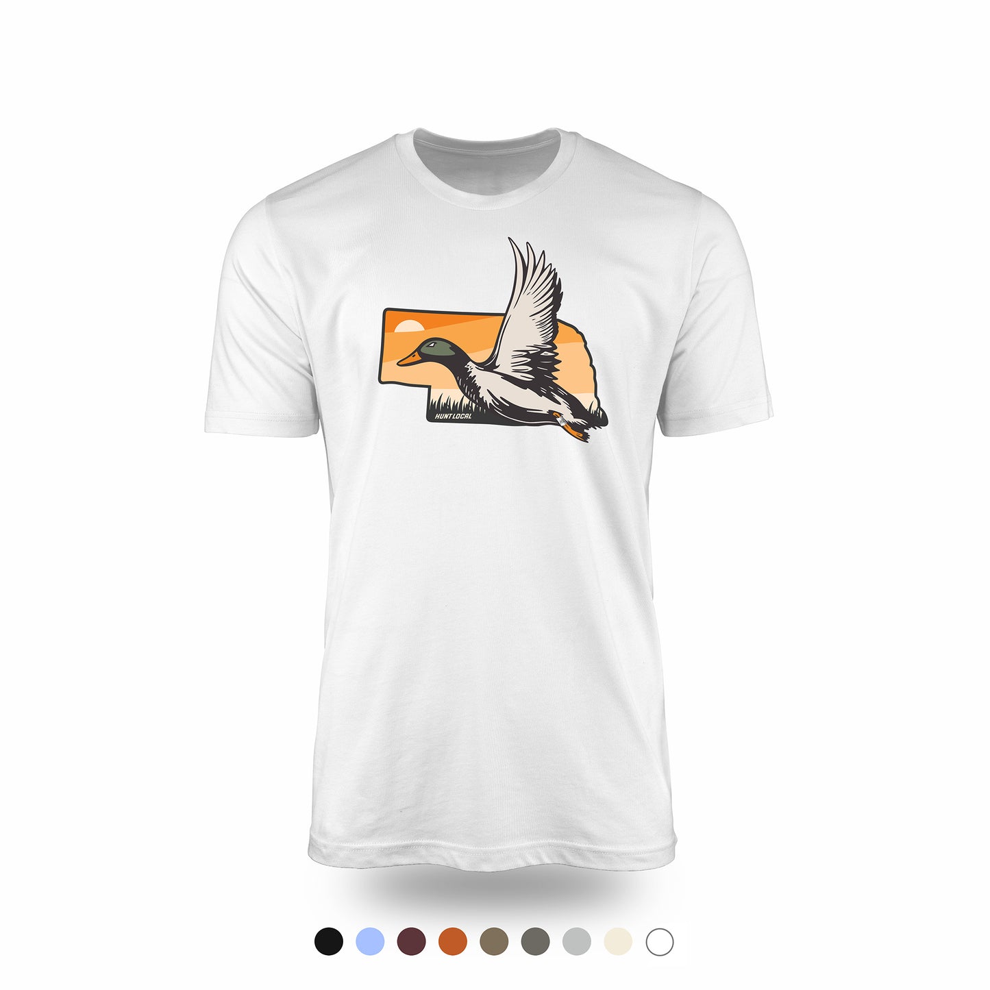 Nebraska - Waterfowl Front Tee