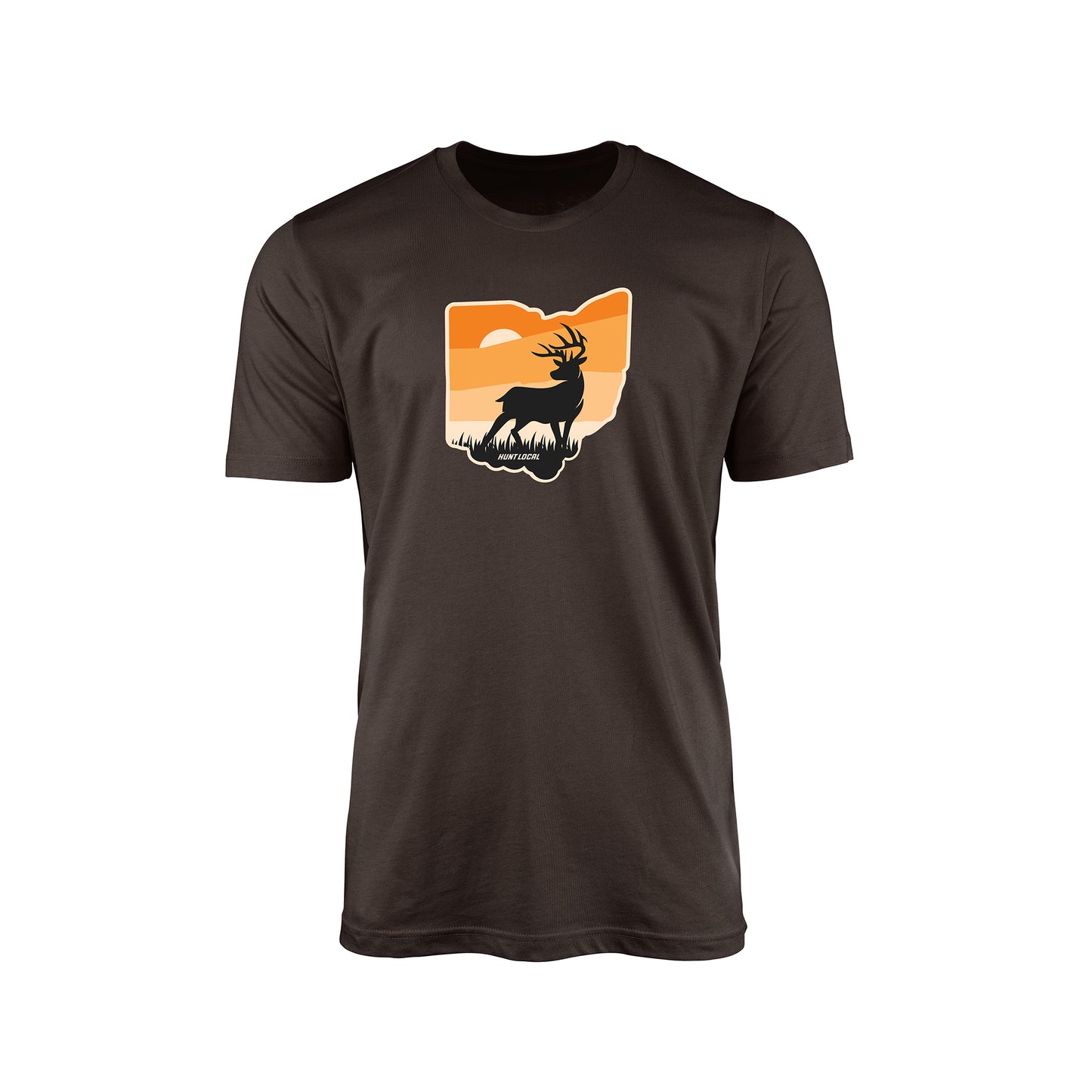 Ohio - Sunset Buck Front Tee