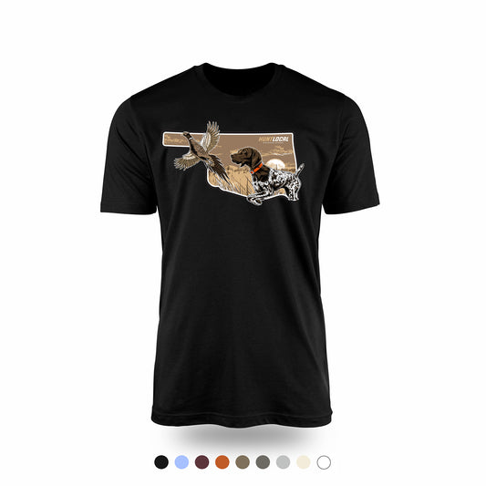 Oklahoma - Upland Bird Dog Tee