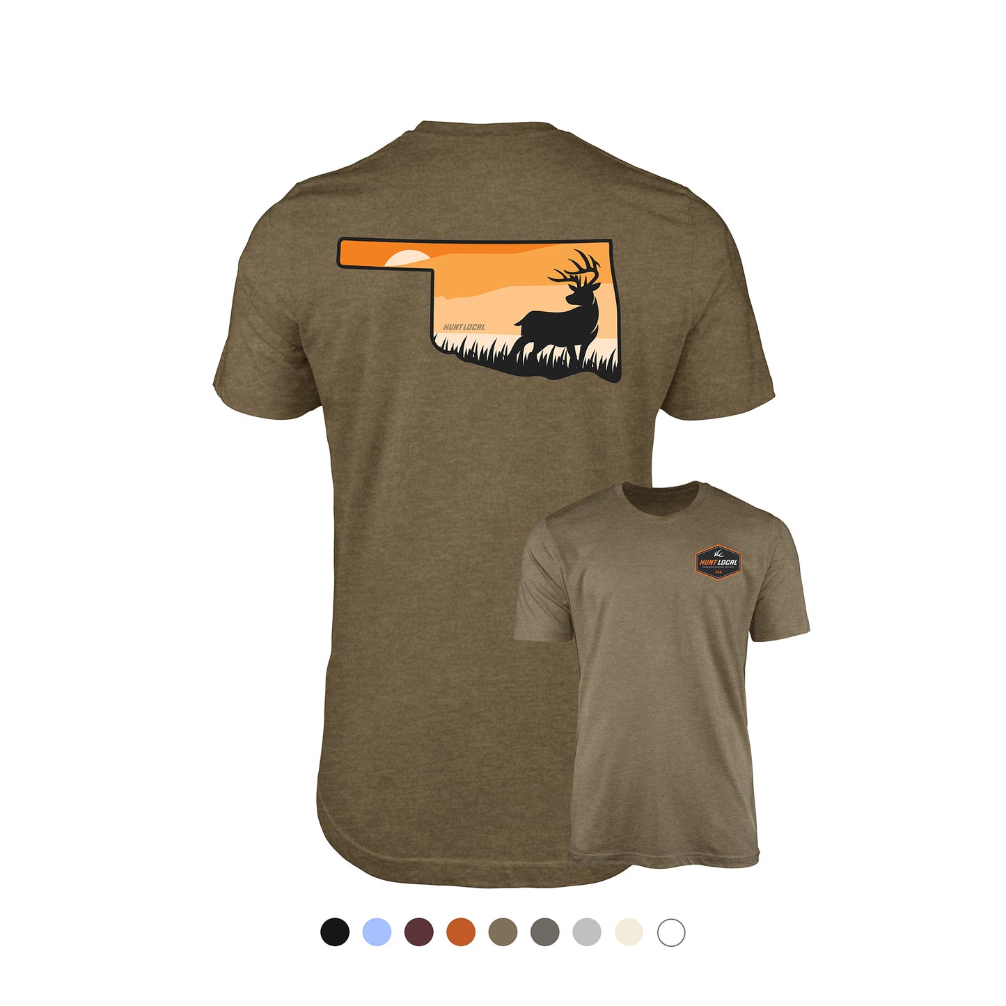 Oklahoma - Sunset Buck Tee