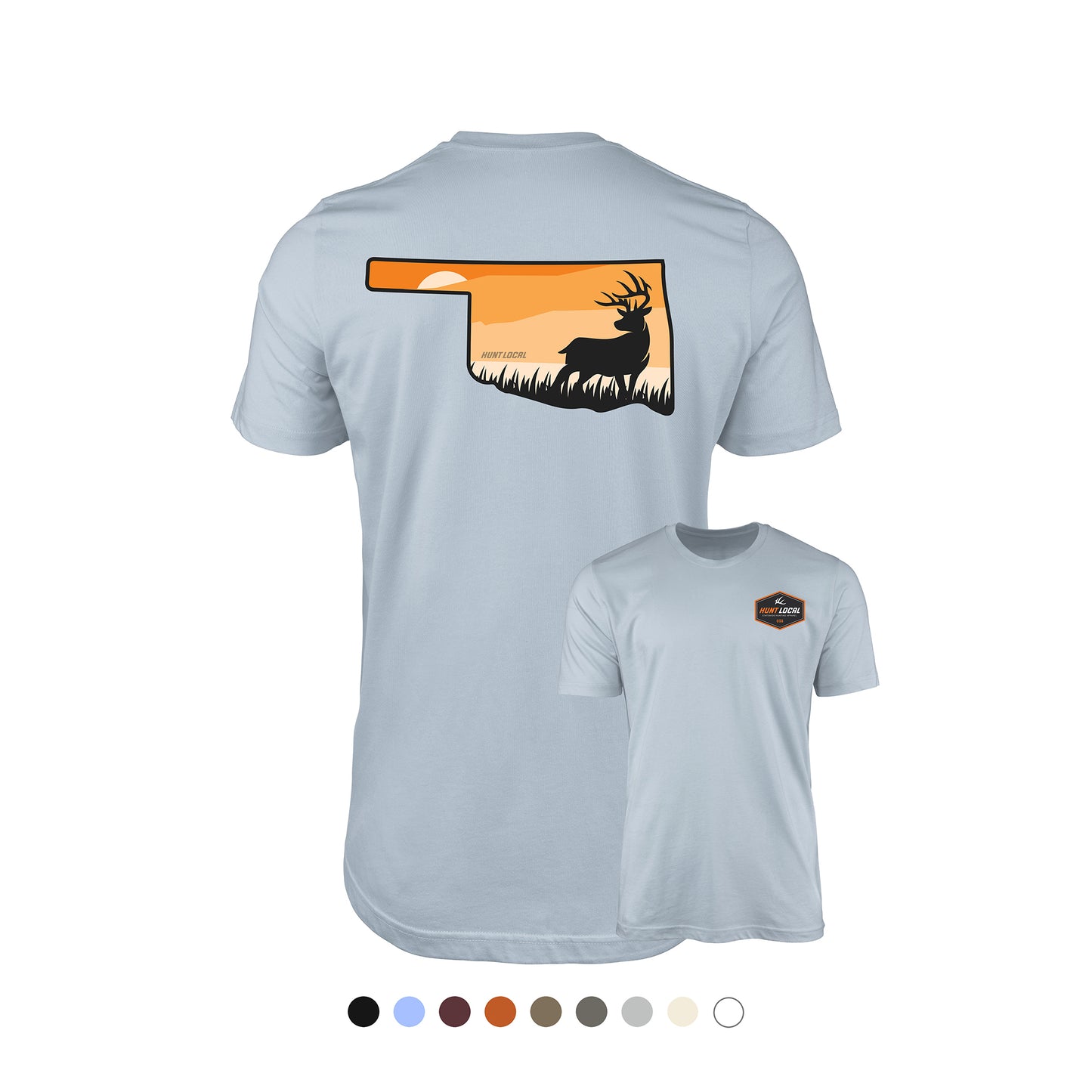 Oklahoma - Sunset Buck Tee