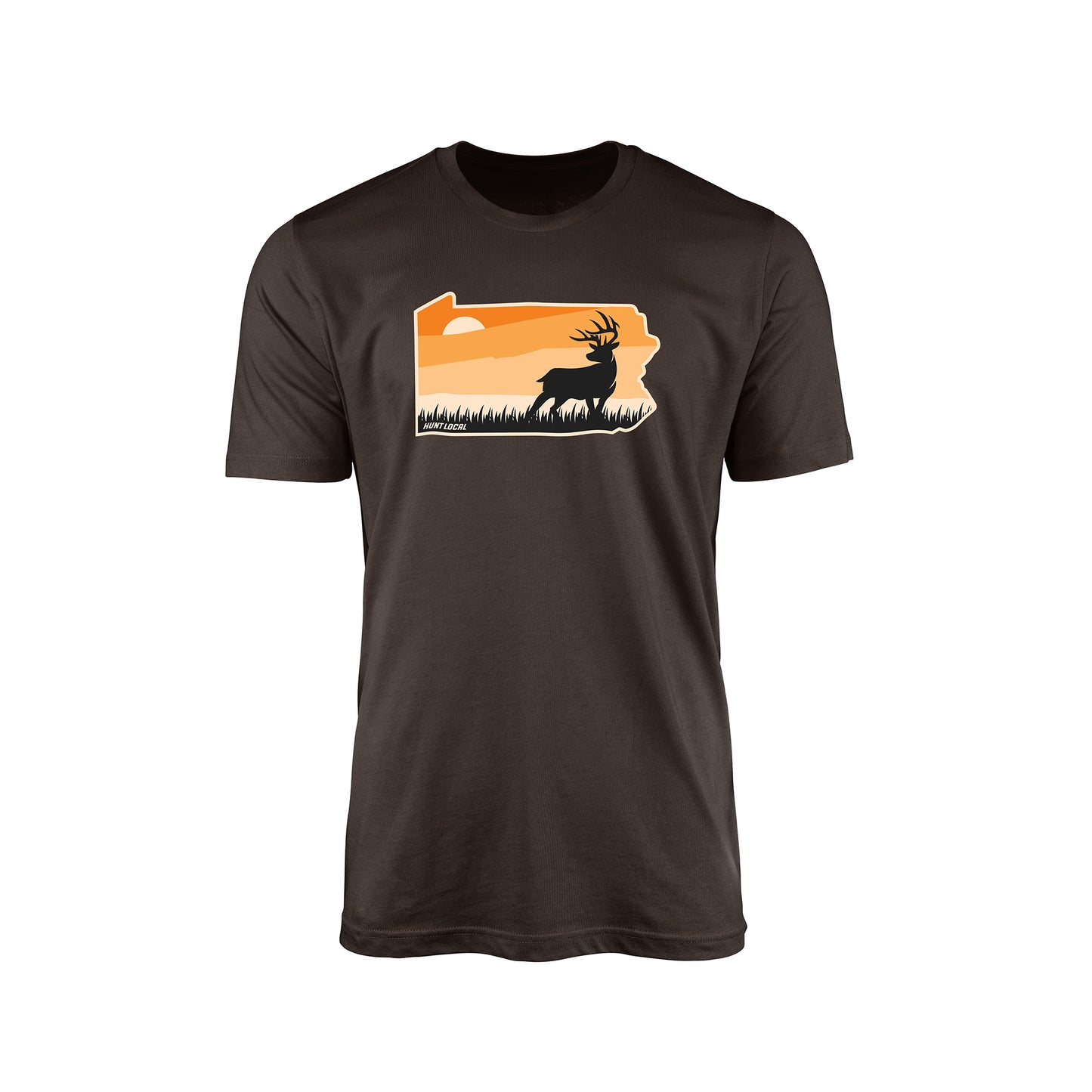 Pennsylvania - Sunset Buck Front Tee