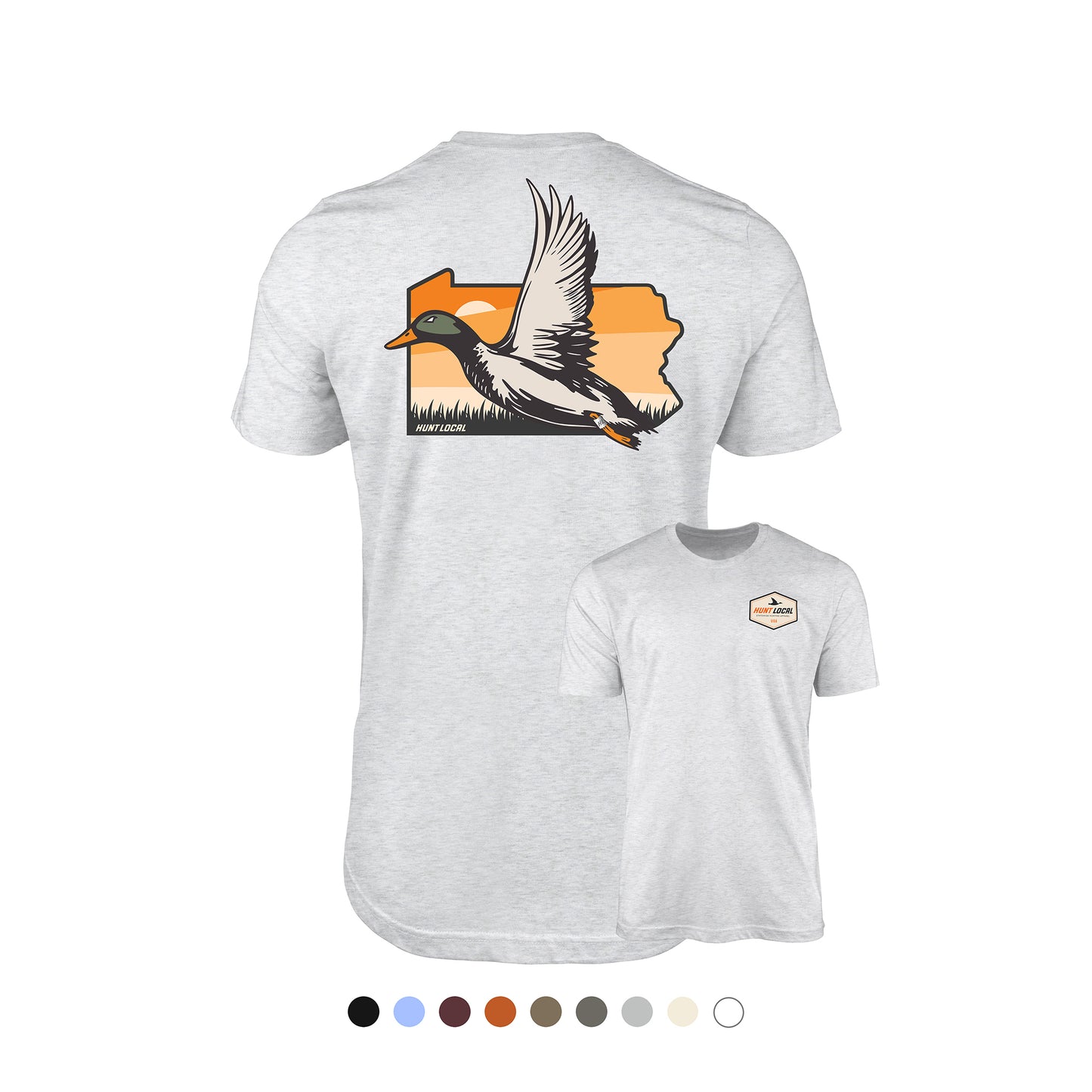 Pennsylvania - Hunt Local Waterfowl Tee